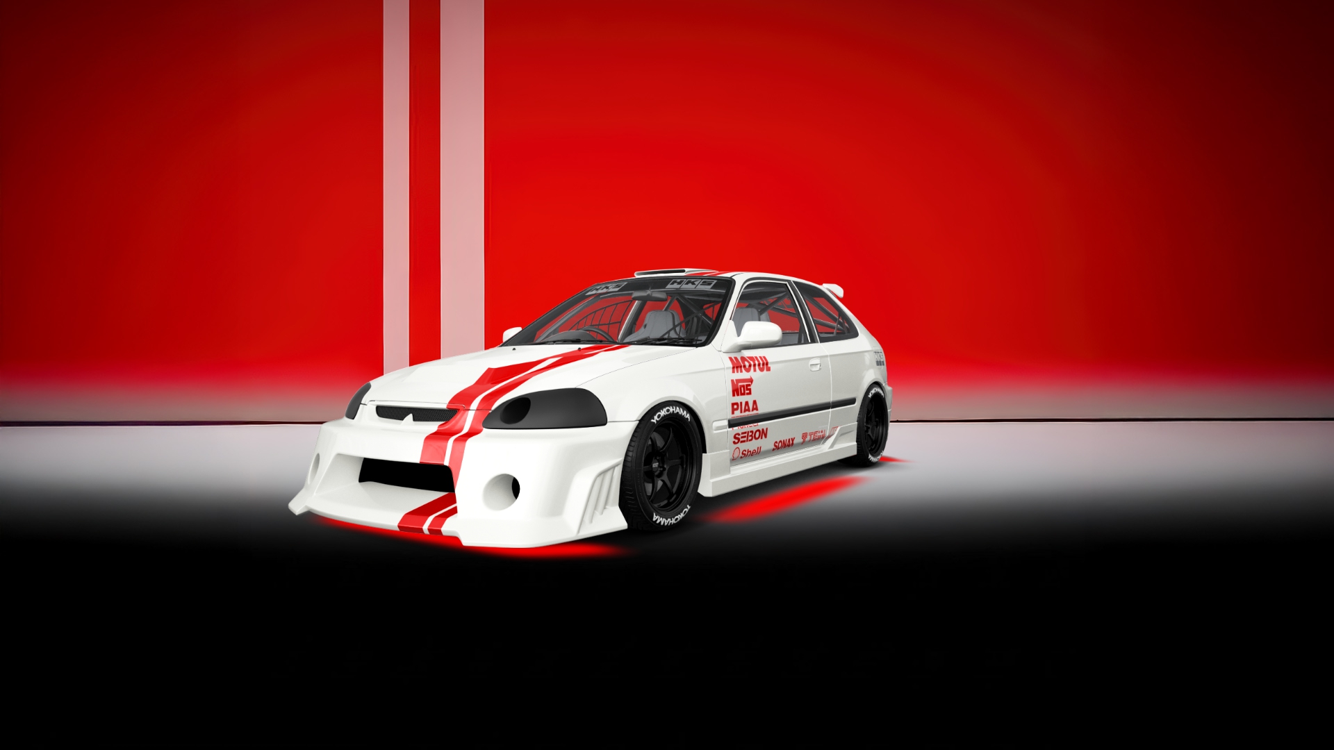 Honda Civic 3 Door Hatchback 1997 tuning