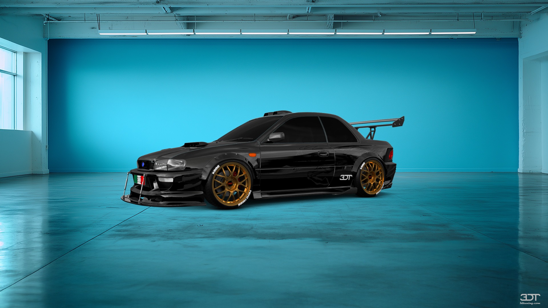 Subaru Impreza WRX STI 22B 2 Door Coupe 2000 tuning