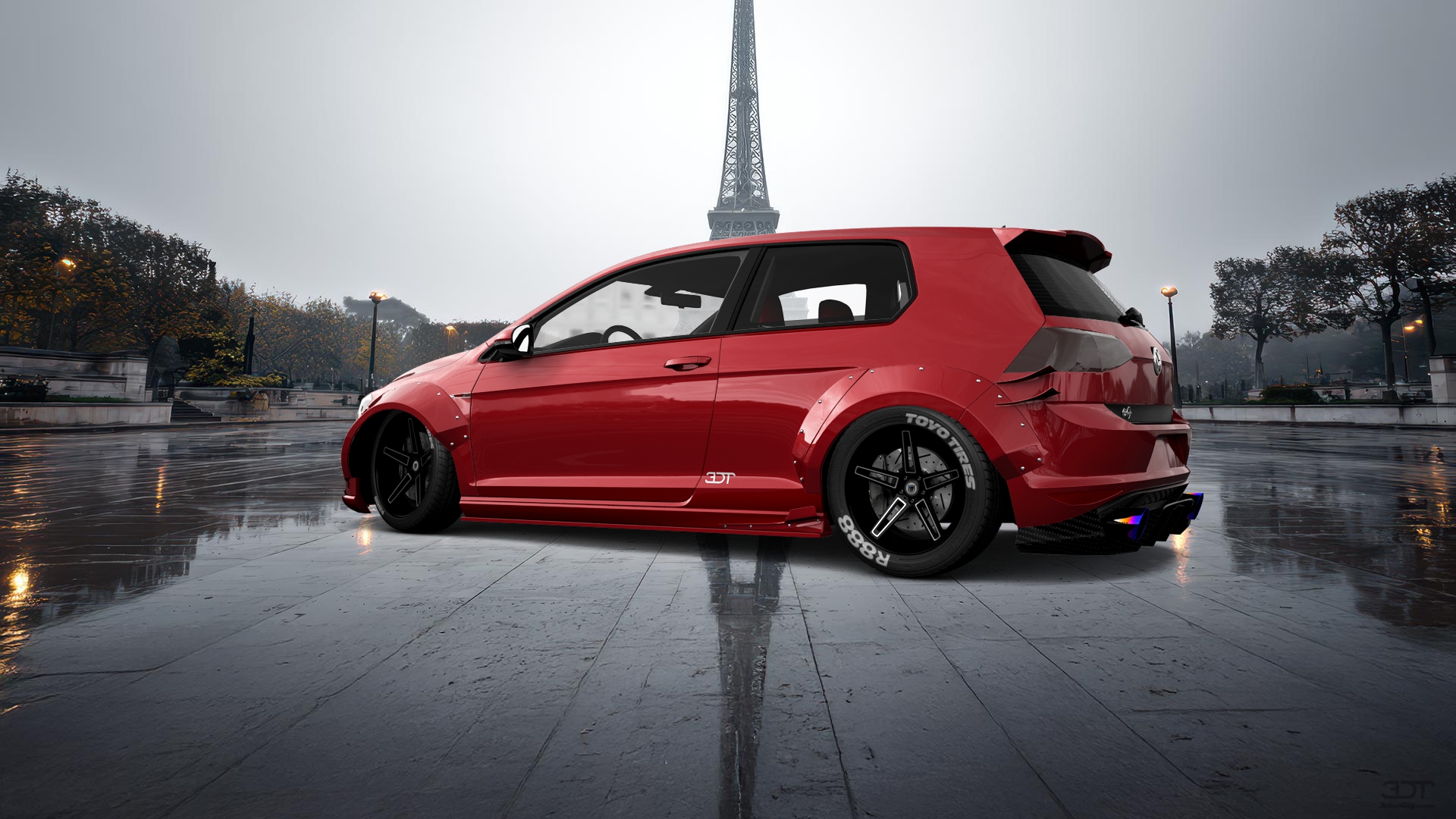 Volkswagen Golf 7 3 Door Hatchback 2013 tuning