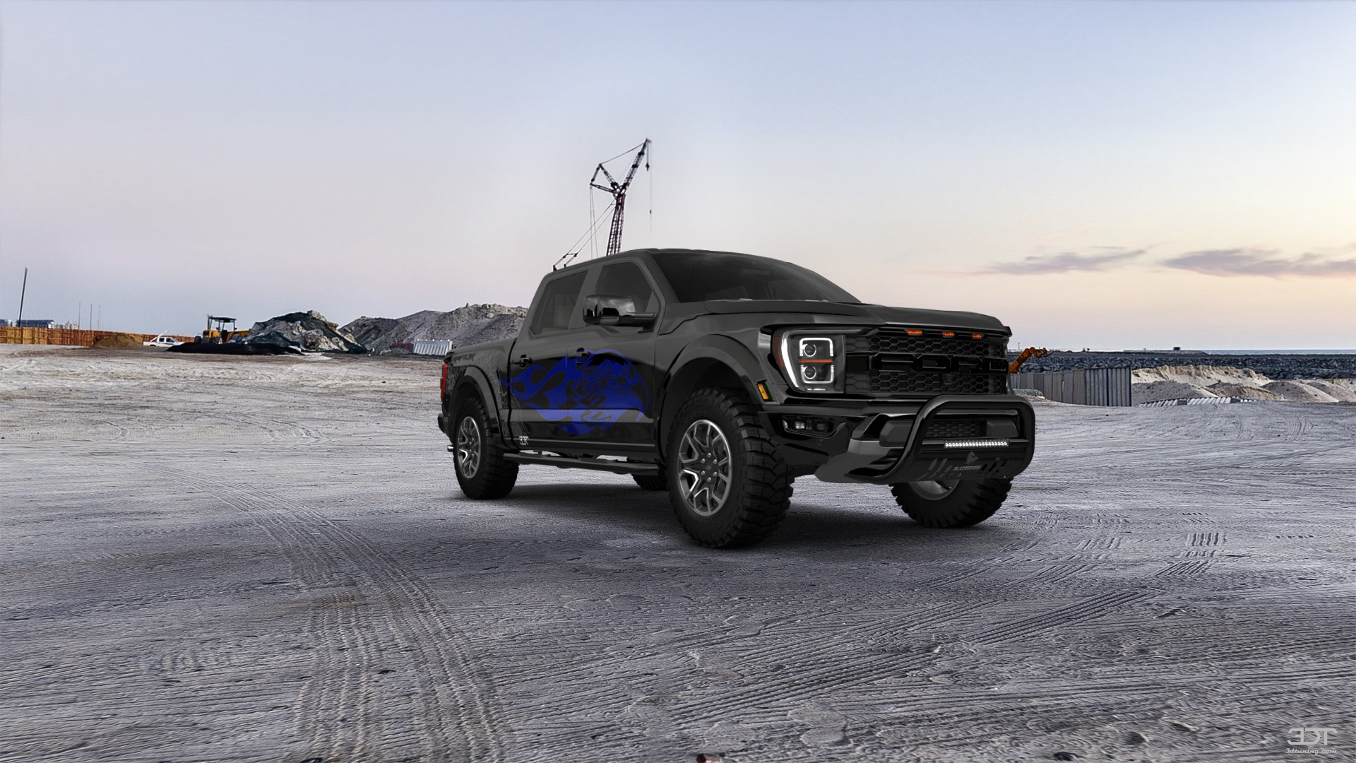Ford F-150 Raptor 4 Door pickup truck 2021