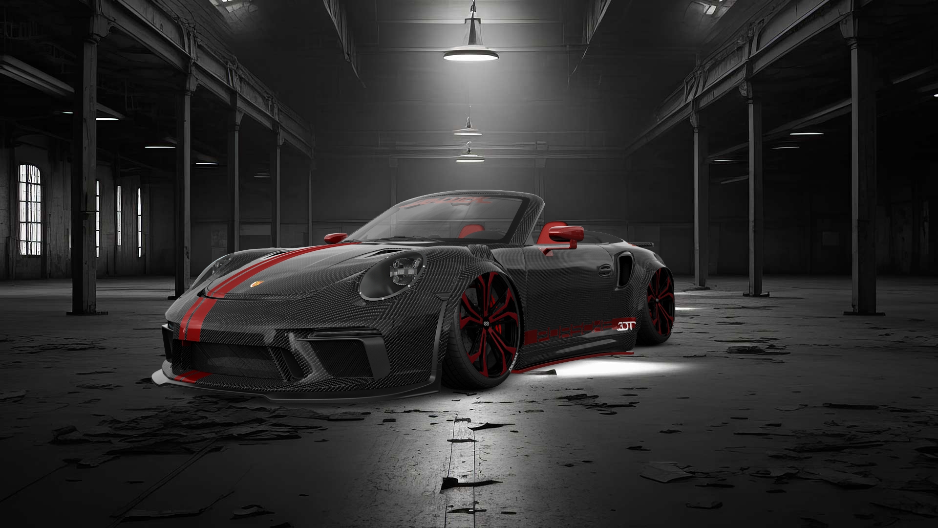 Porsche 911 Turbo S 2 Door Convertible 2014 tuning