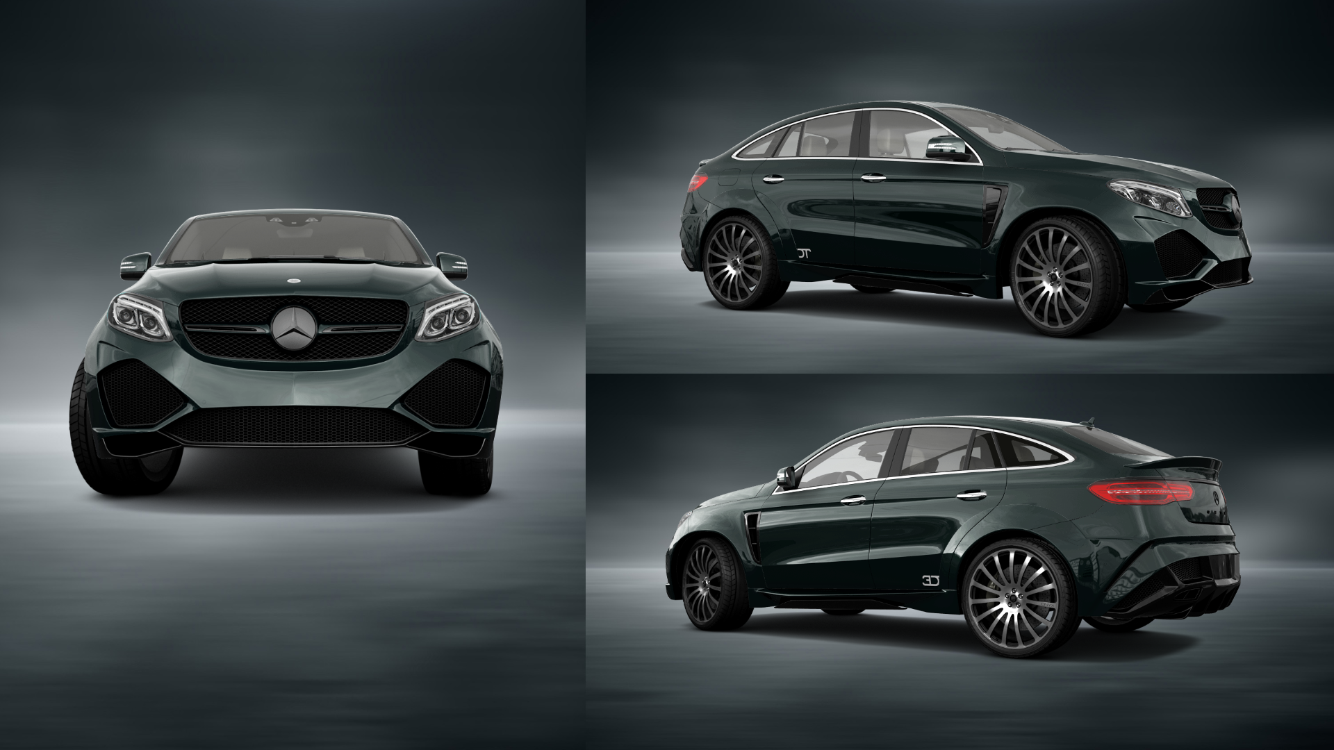 Mercedes GLE Coupe SUV 2016 tuning
