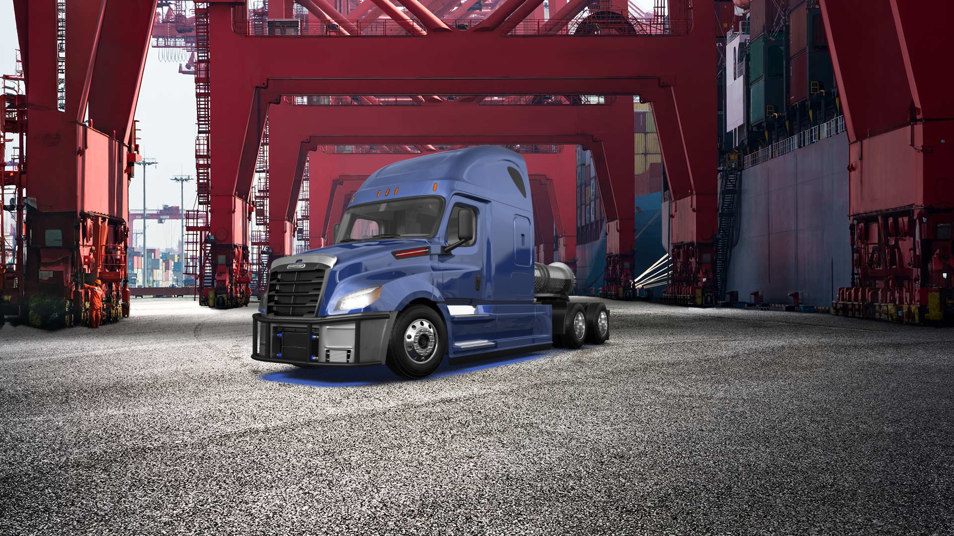 Freightliner Cascadia Sleeper Cab Truck 2018