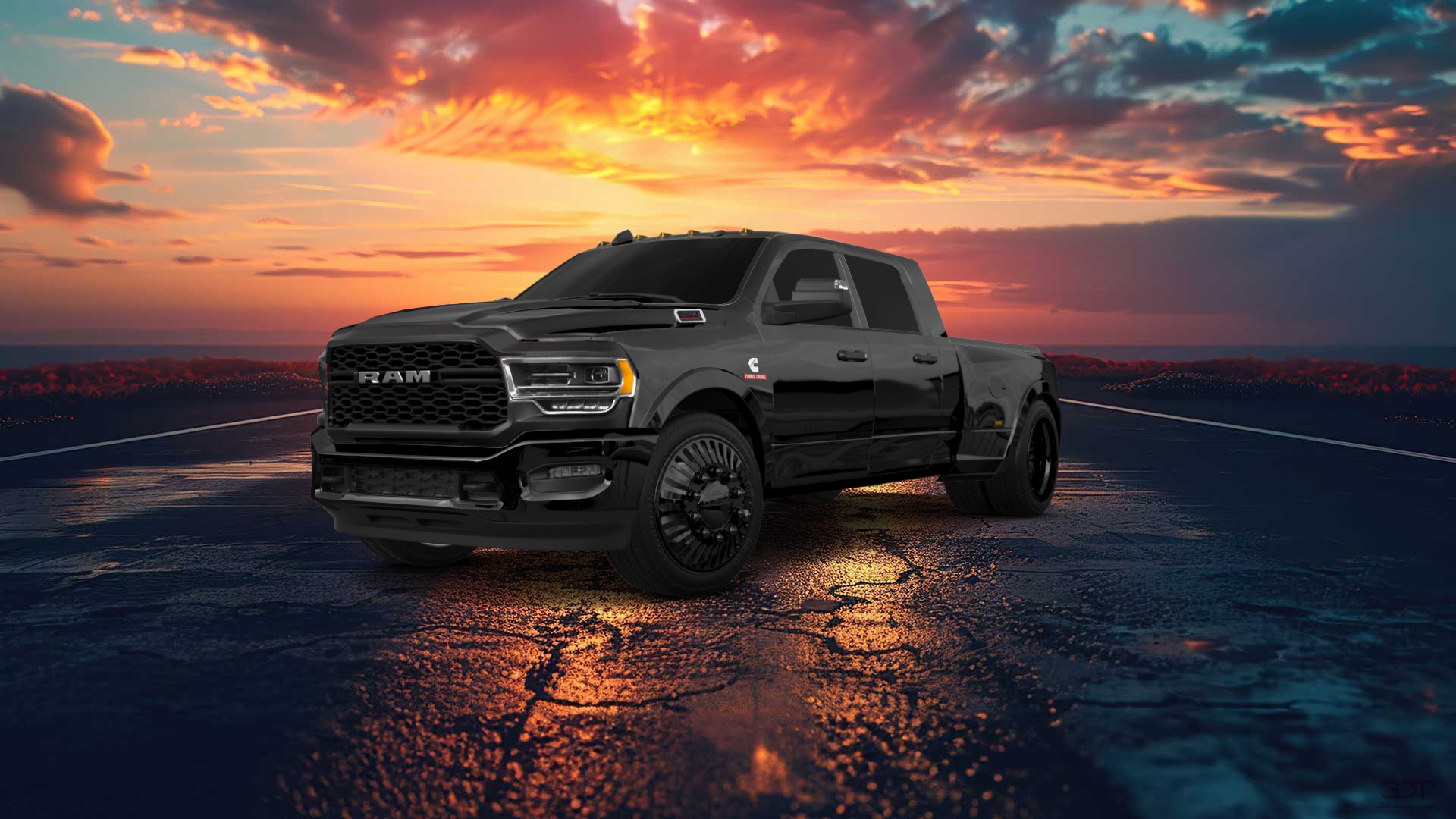 Dodge Ram 3500 4 Door pickup truck 2020