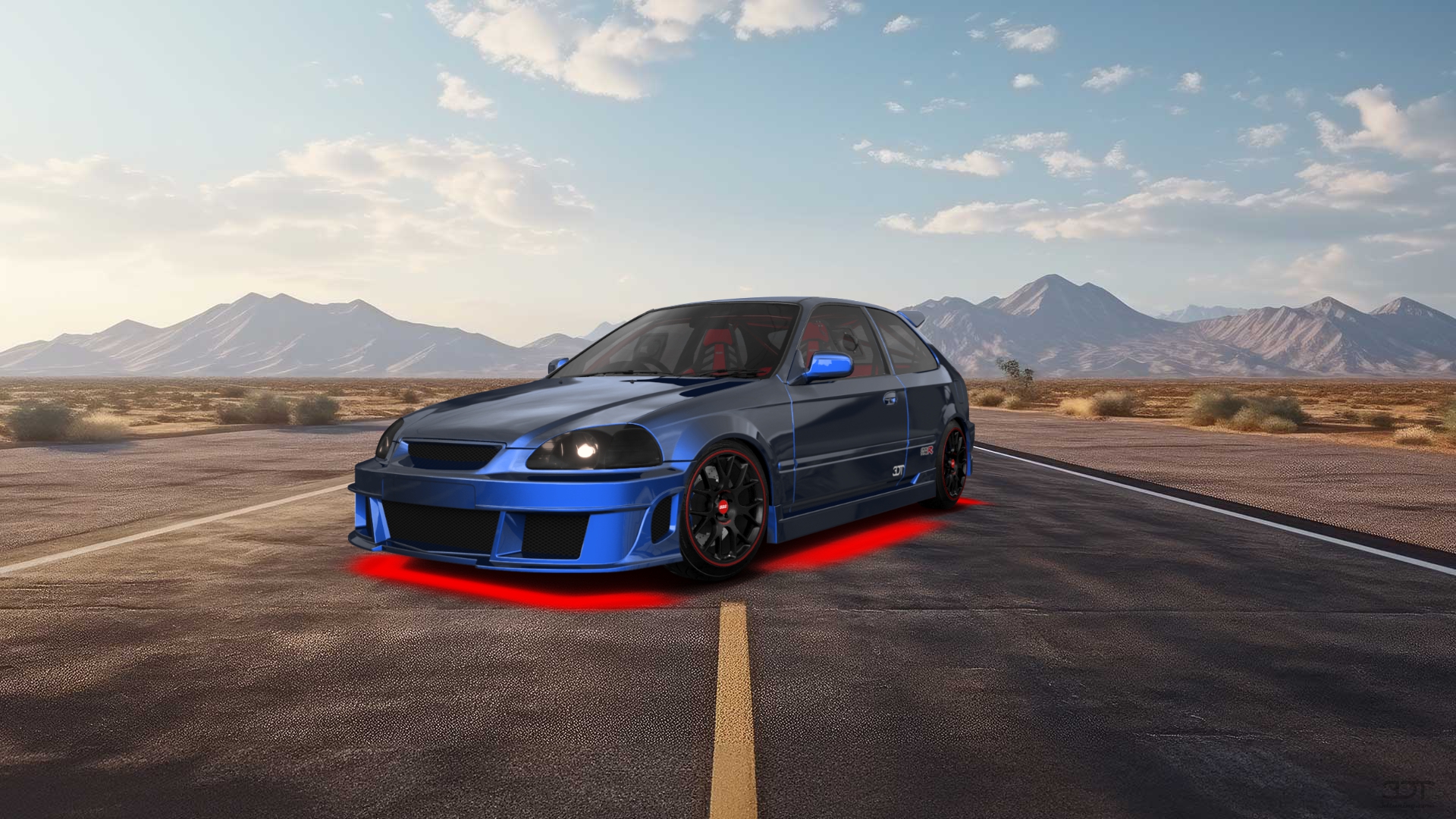 Honda Civic 3 Door Hatchback 1997 tuning