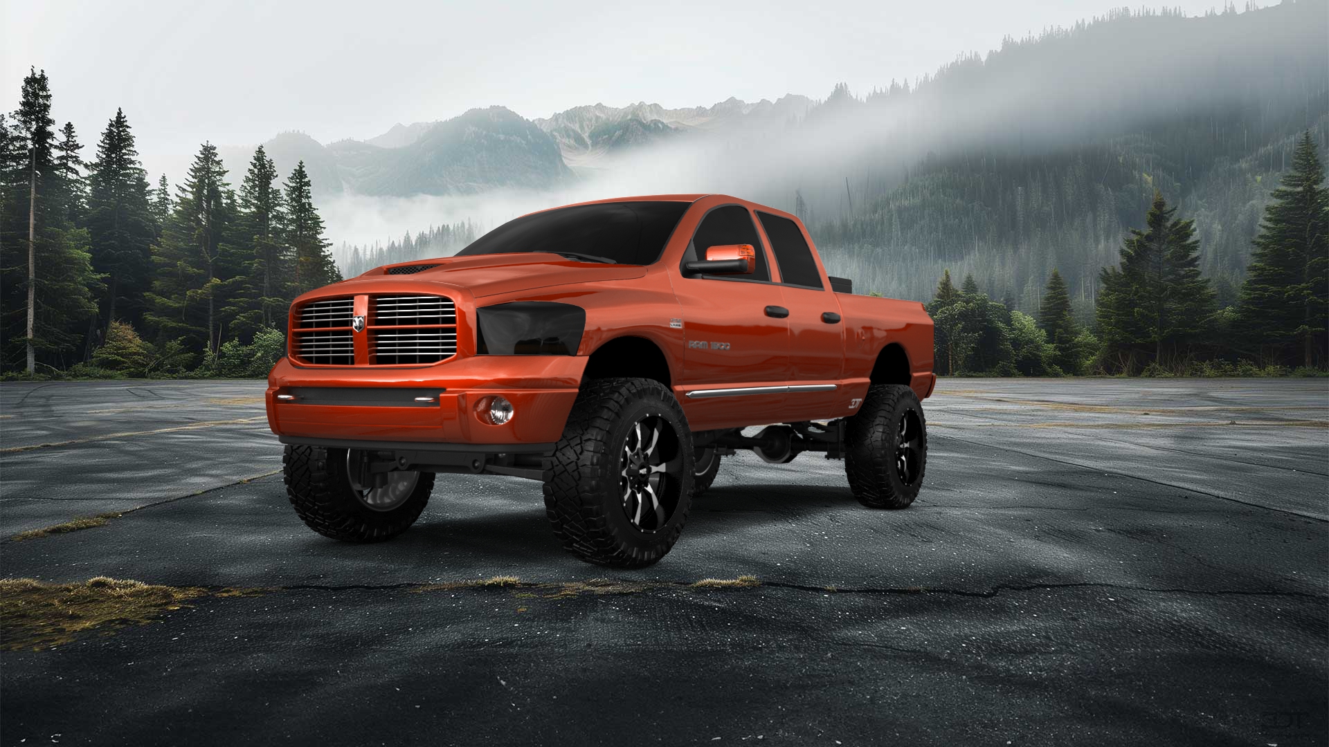 Dodge Ram 1500 Quad-Cab 4 Door pickup truck 2006