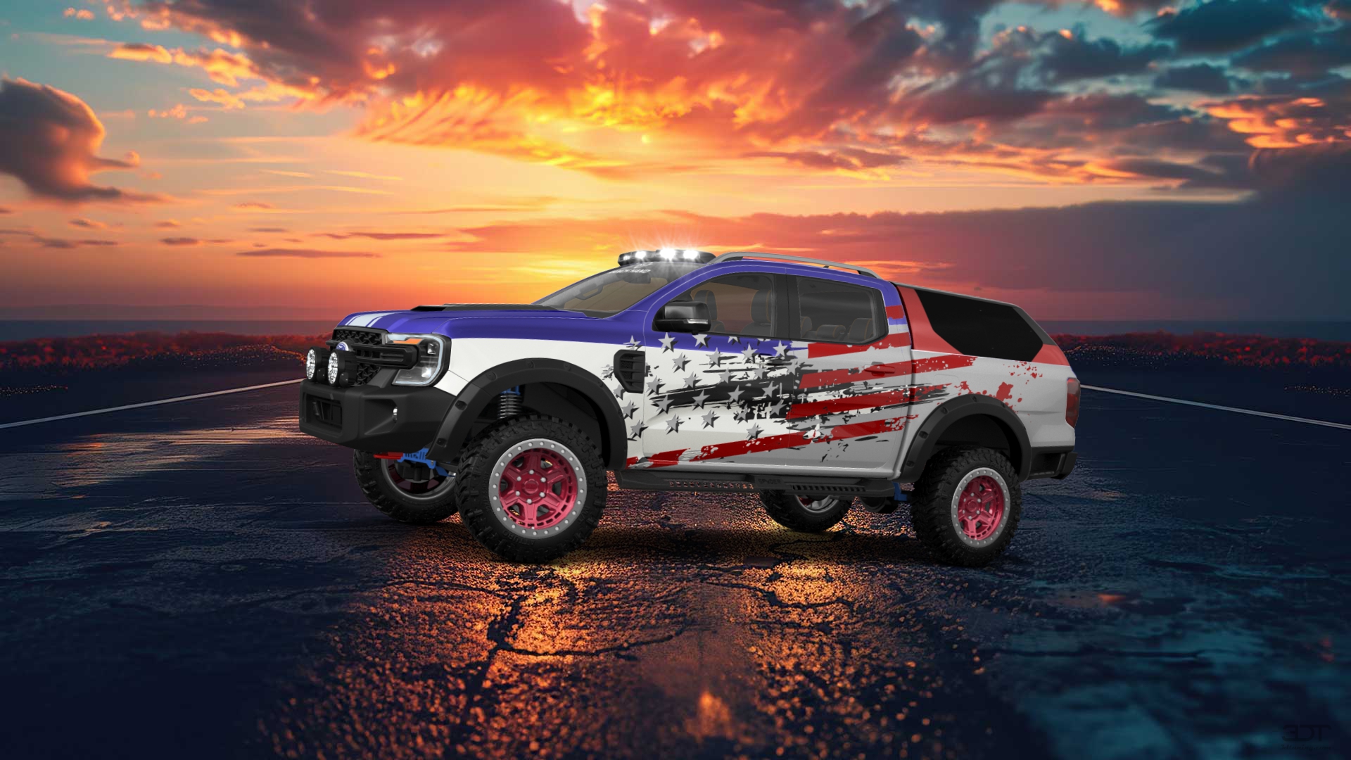 Ford Ranger 4 Door pickup truck 2022