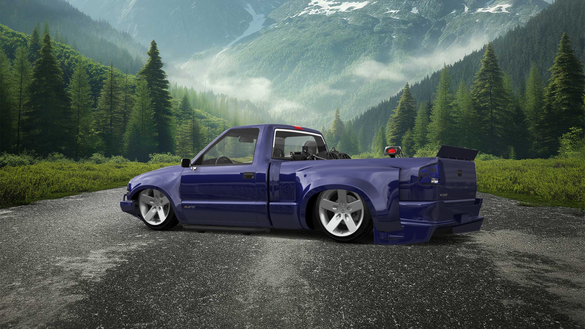 Chevrolet S-10 Stepside 2 Door pickup truck 1999