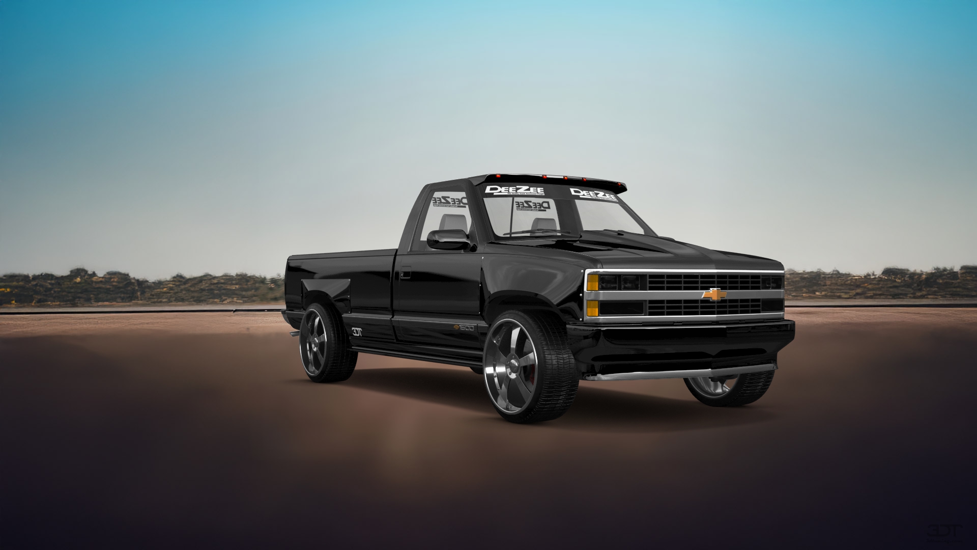 Chevrolet K1500 Regular Cab Fleetside Pickup 1988