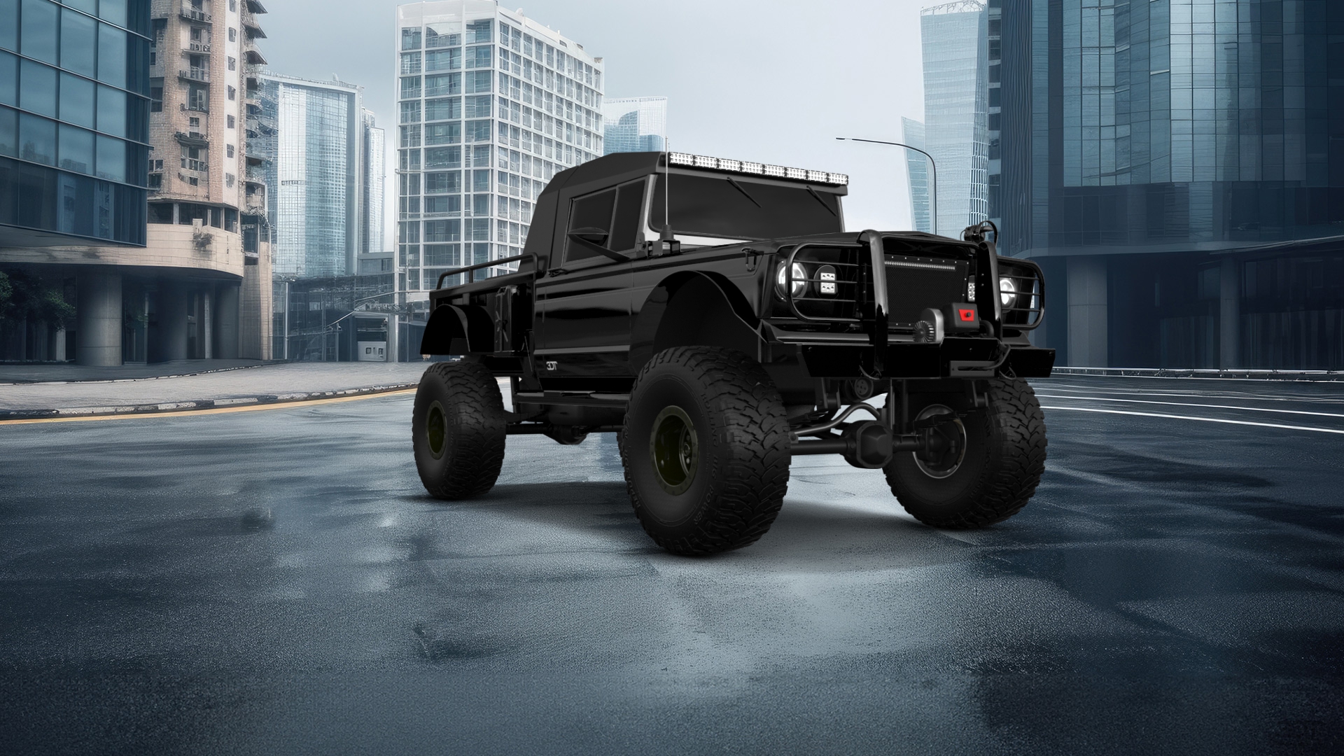 Jeep Kaiser M715 2 Door pickup truck 1968 Images