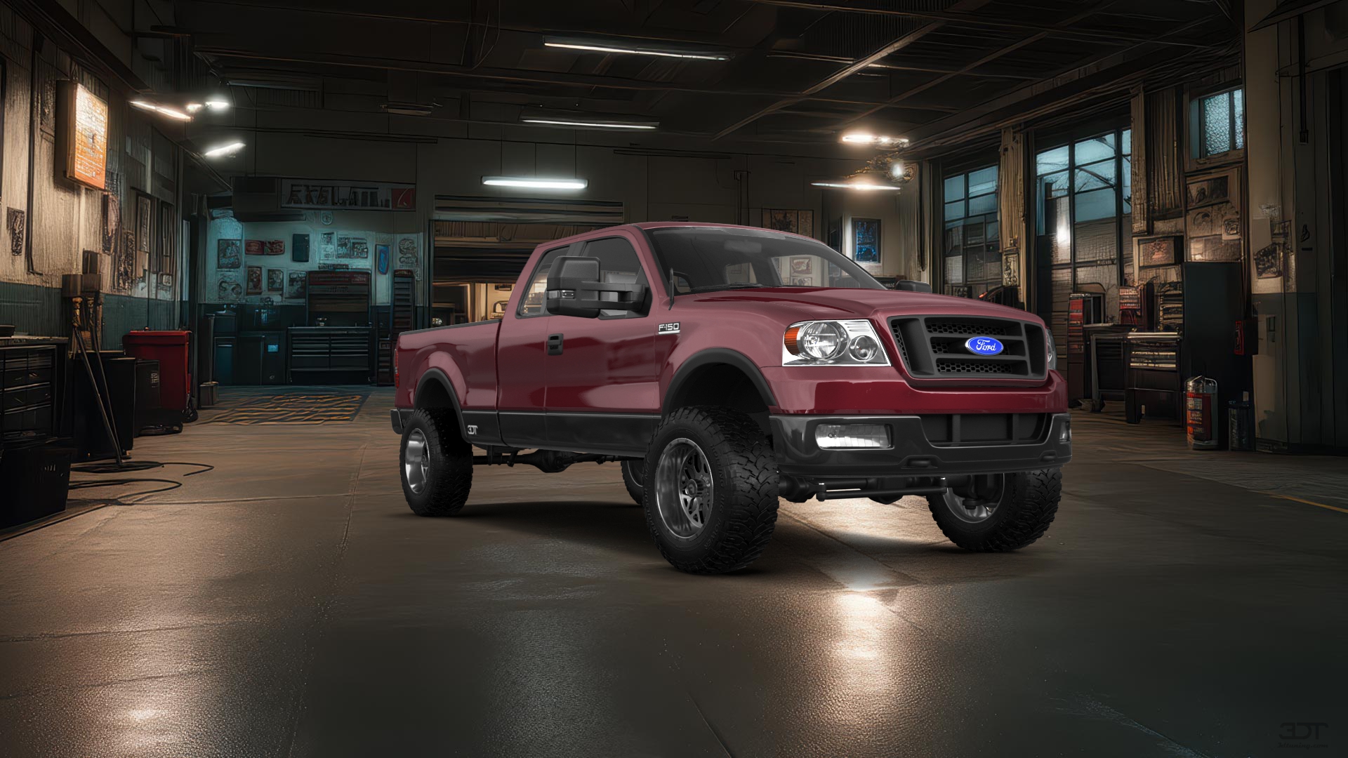 Ford F-150 SuperCab 4 Door pickup truck 2004 tuning