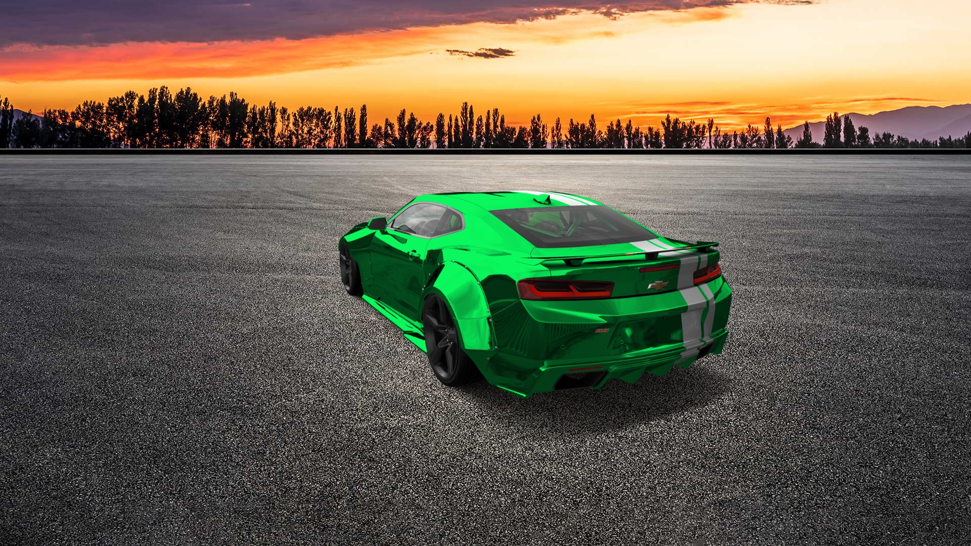 Chevrolet Camaro 2 Door Coupe 2016 tuning