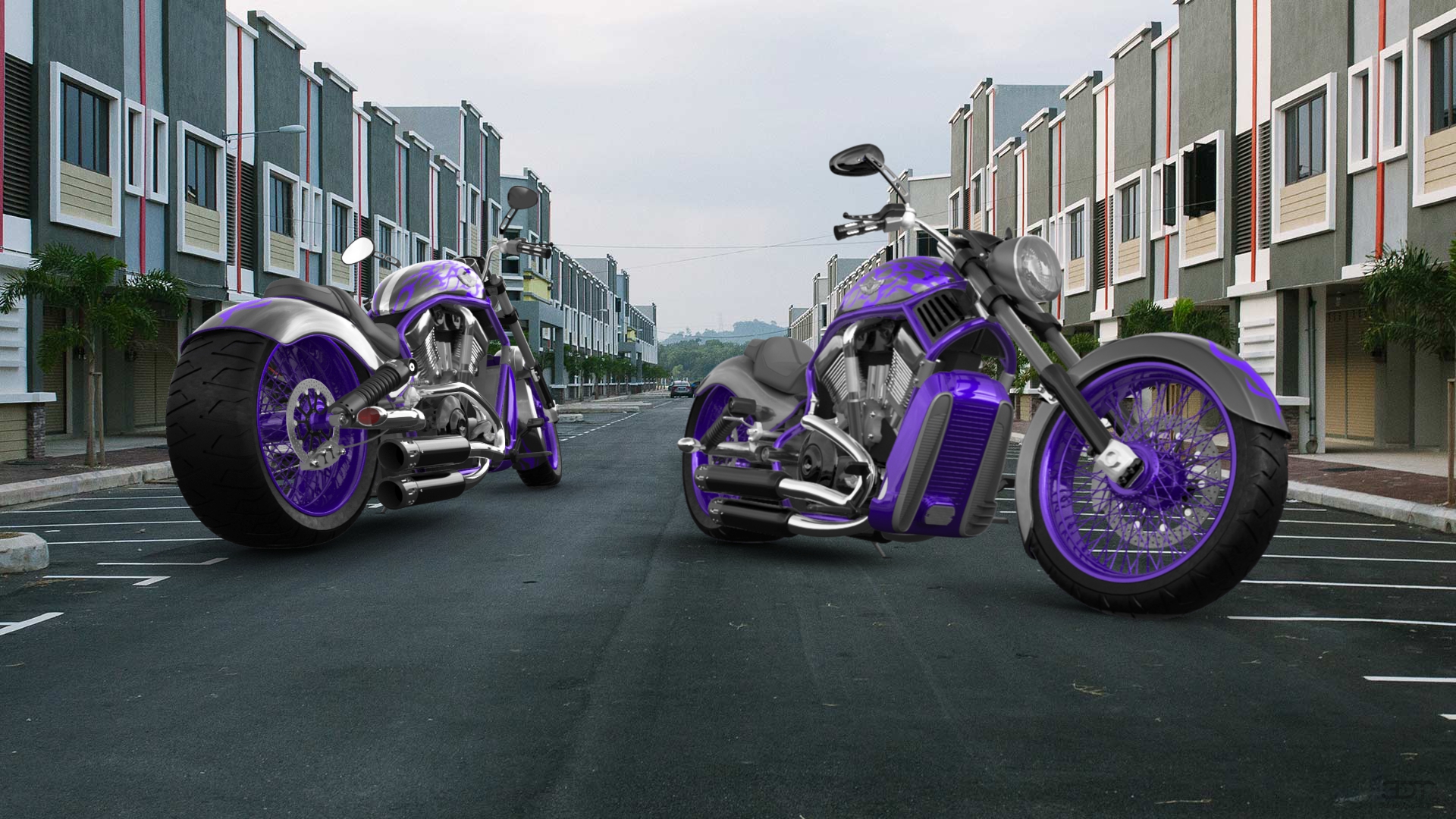 Harley-Davidson Custom Chopper Cruiser 2011