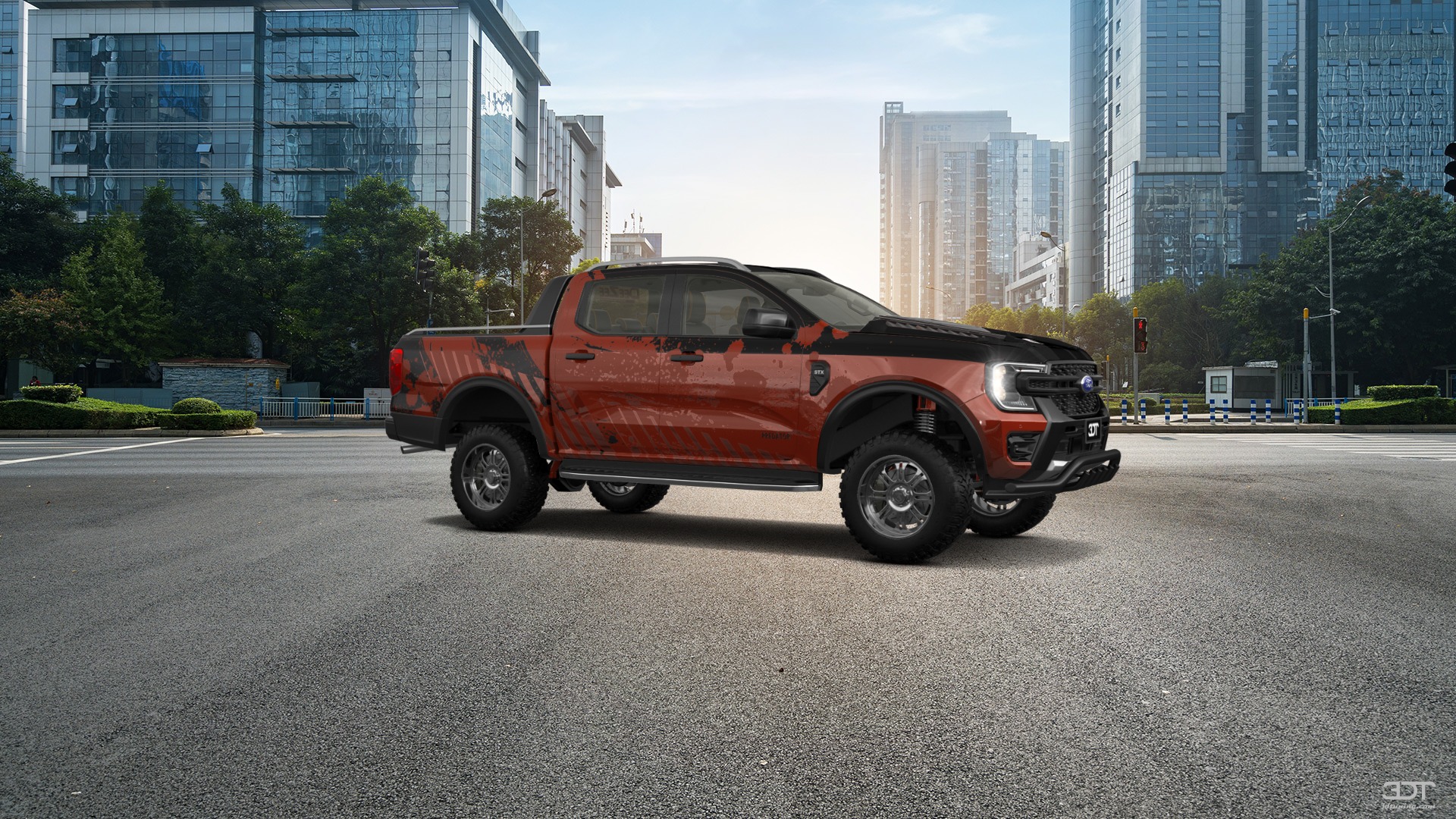 Tuning Ford Ranger 4 Door pickup truck 2022