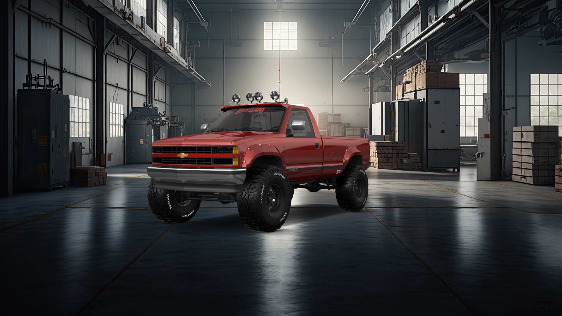 Chevrolet K1500 Regular Cab Fleetside Pickup 1988