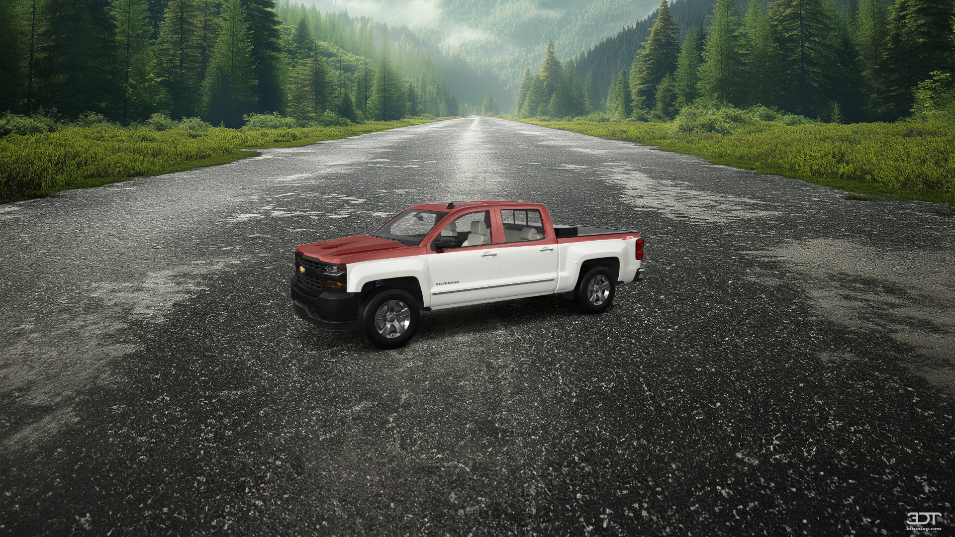 Chevrolet Silverado 1500 4 Door pickup truck 2016 tuning