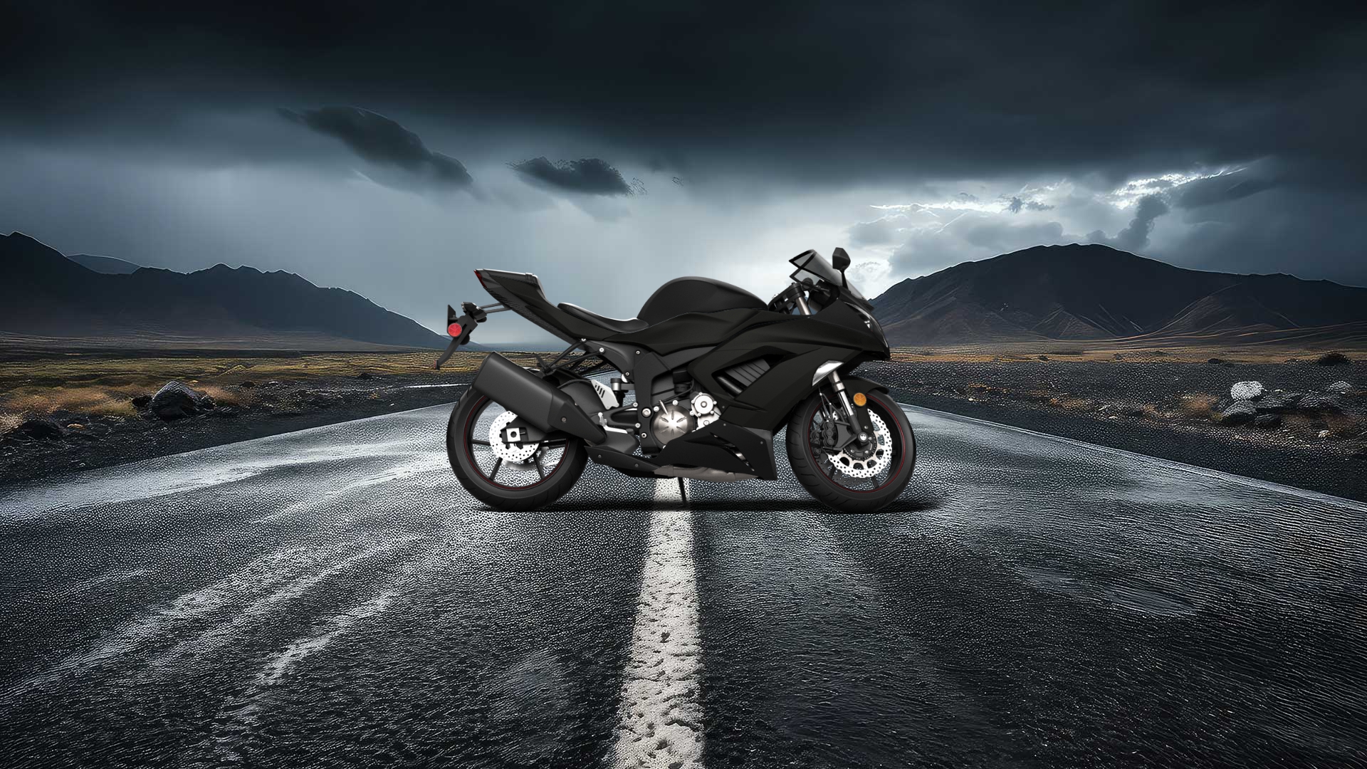 Kawasaki Ninja ZX 6R Sport Bike 2015