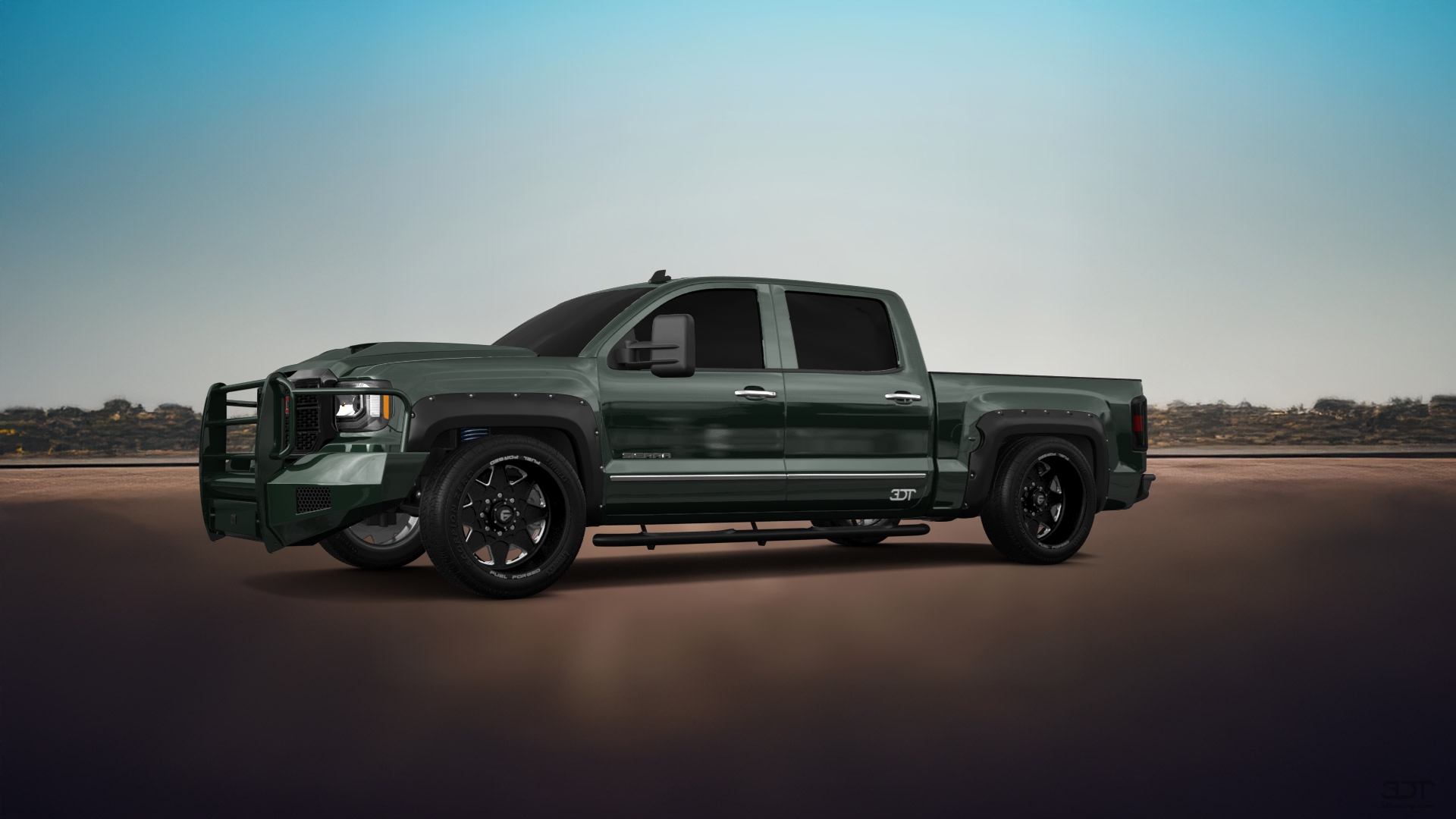 GMC Sierra 1500 Crew Cab 4 Door pickup truck 2016 tuning