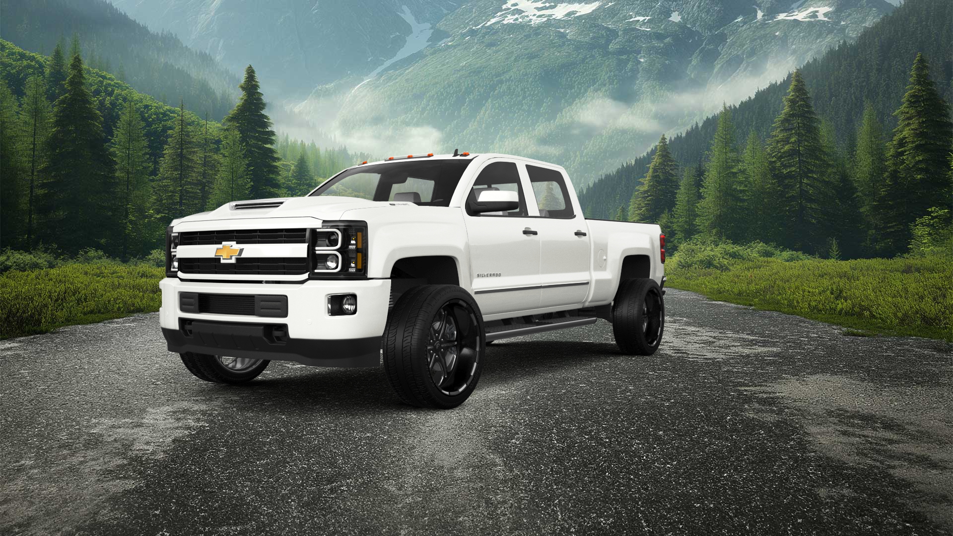 Chevrolet Silverado 2500 4 Door pickup truck 2015