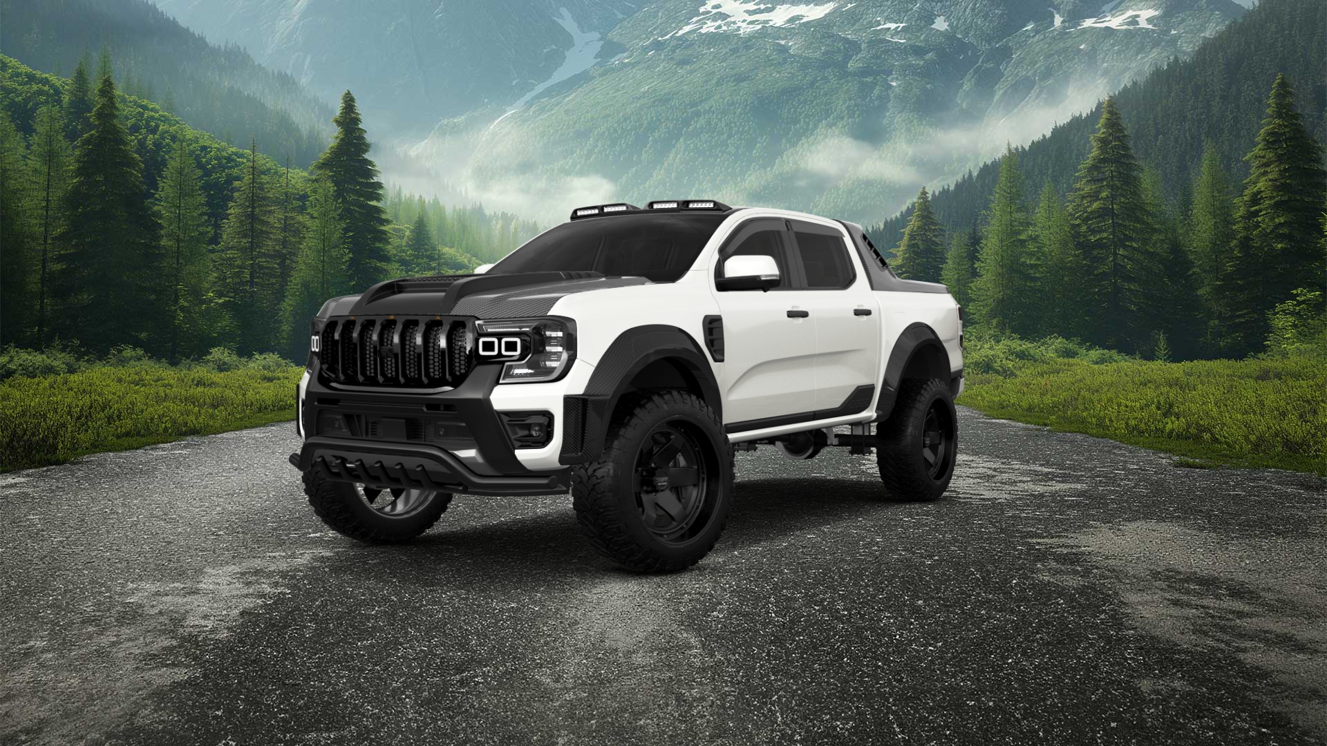 Ford Ranger 4 Door pickup truck 2022