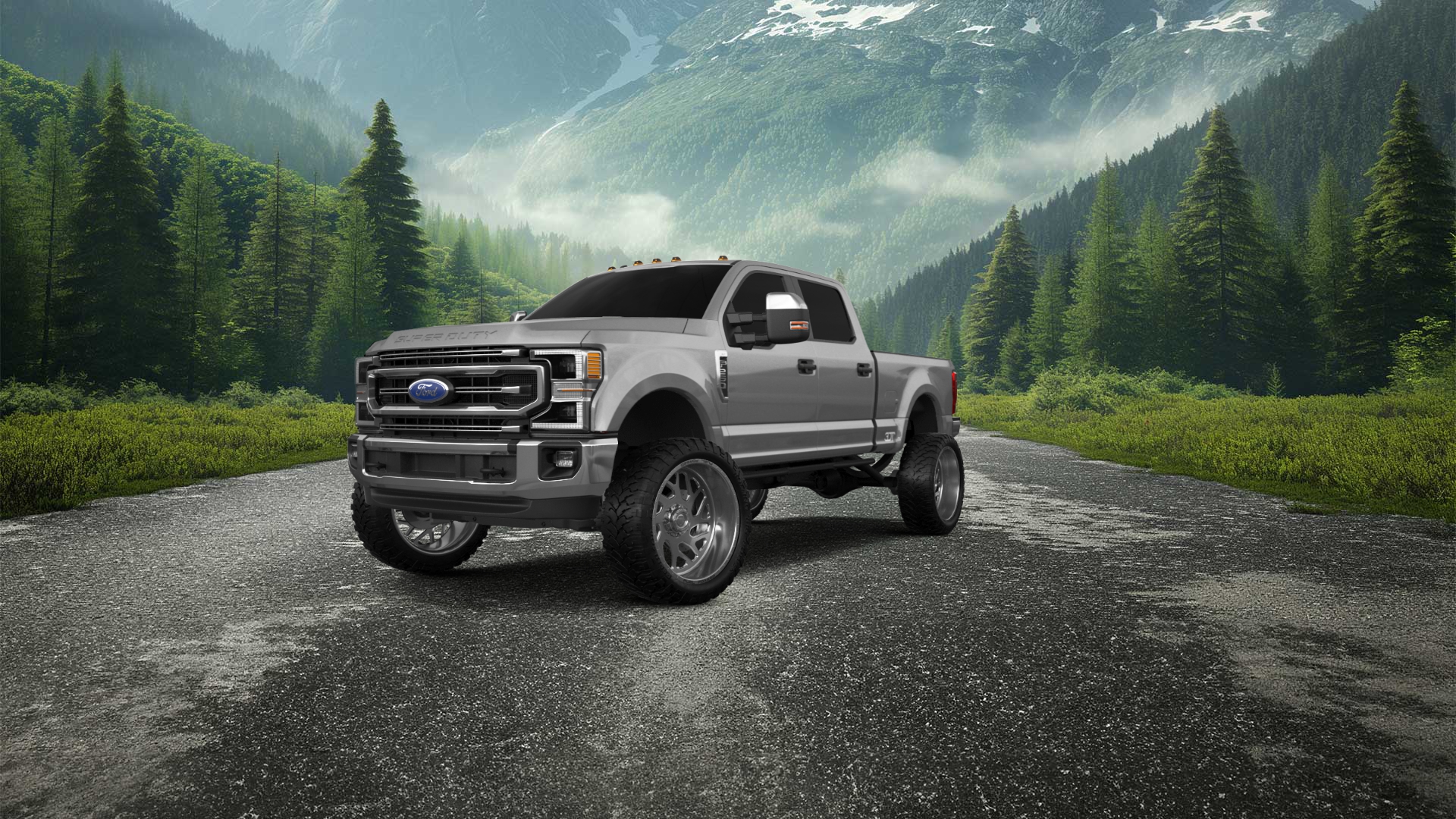 Ford F-250 4 Door pickup truck 2021