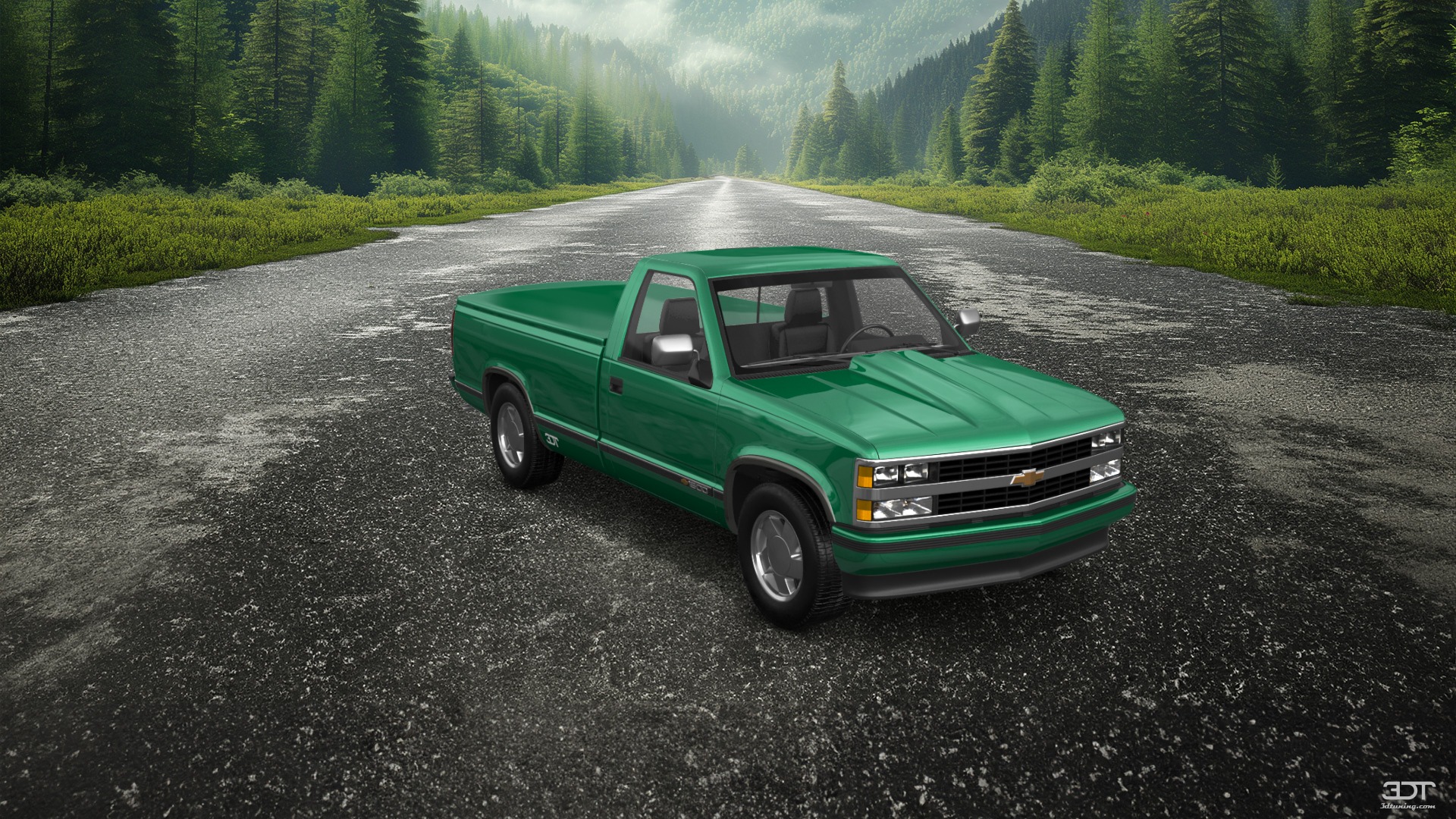 Chevrolet K1500 Regular Cab Fleetside Pickup 1988
