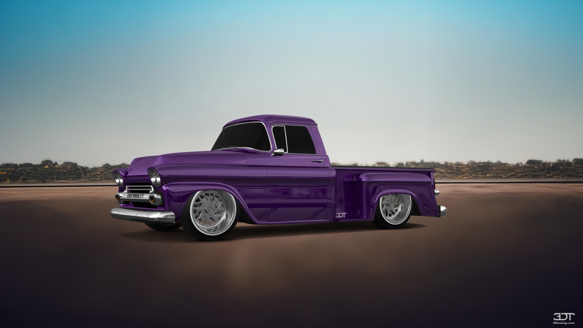 Chevrolet Apache Stepside 2 Door pickup truck 1959 tuning