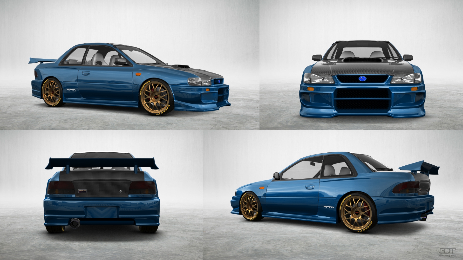 Subaru Impreza WRX STI 22B 2 Door Coupe 2000