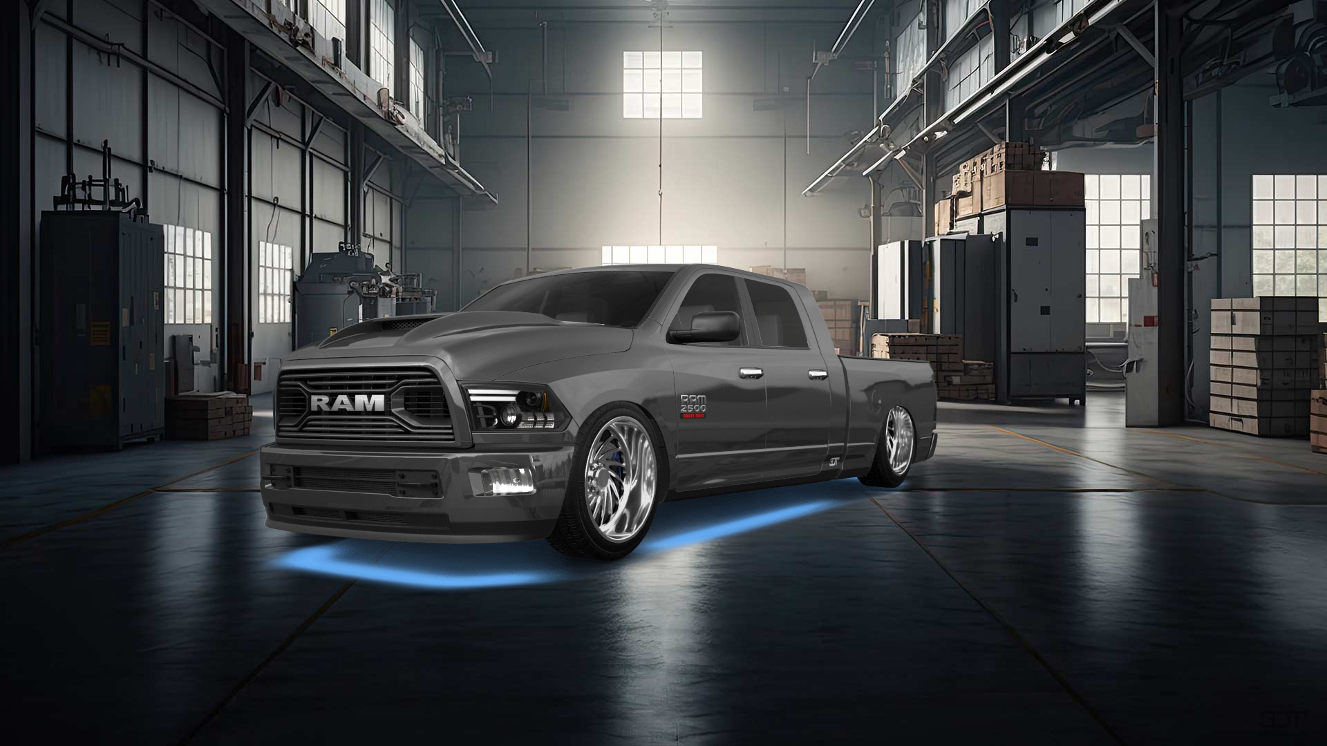Dodge Ram 2500 Mega Cab 6.4 ft box 4 Door pickup truck 2010