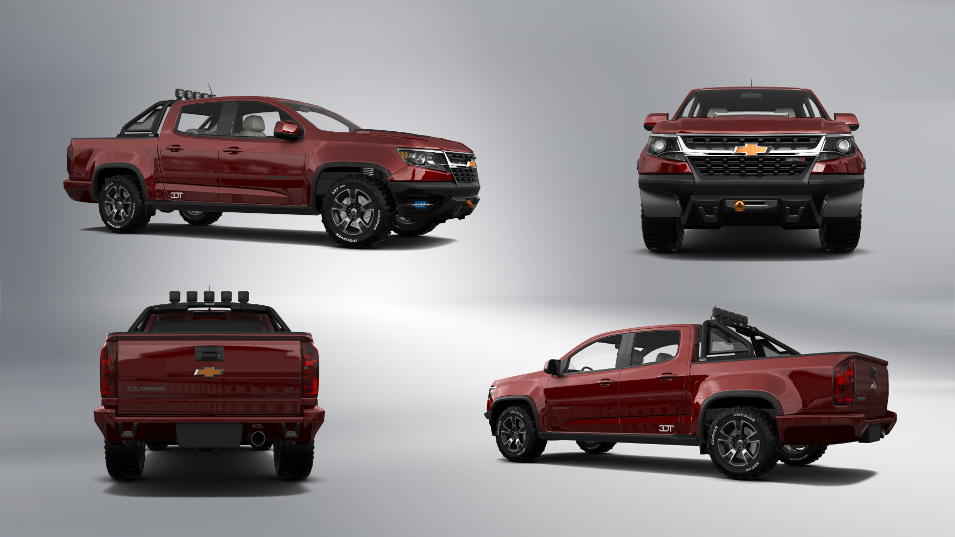 Chevrolet Colorado Crew Cab 4 Door pickup truck 2015