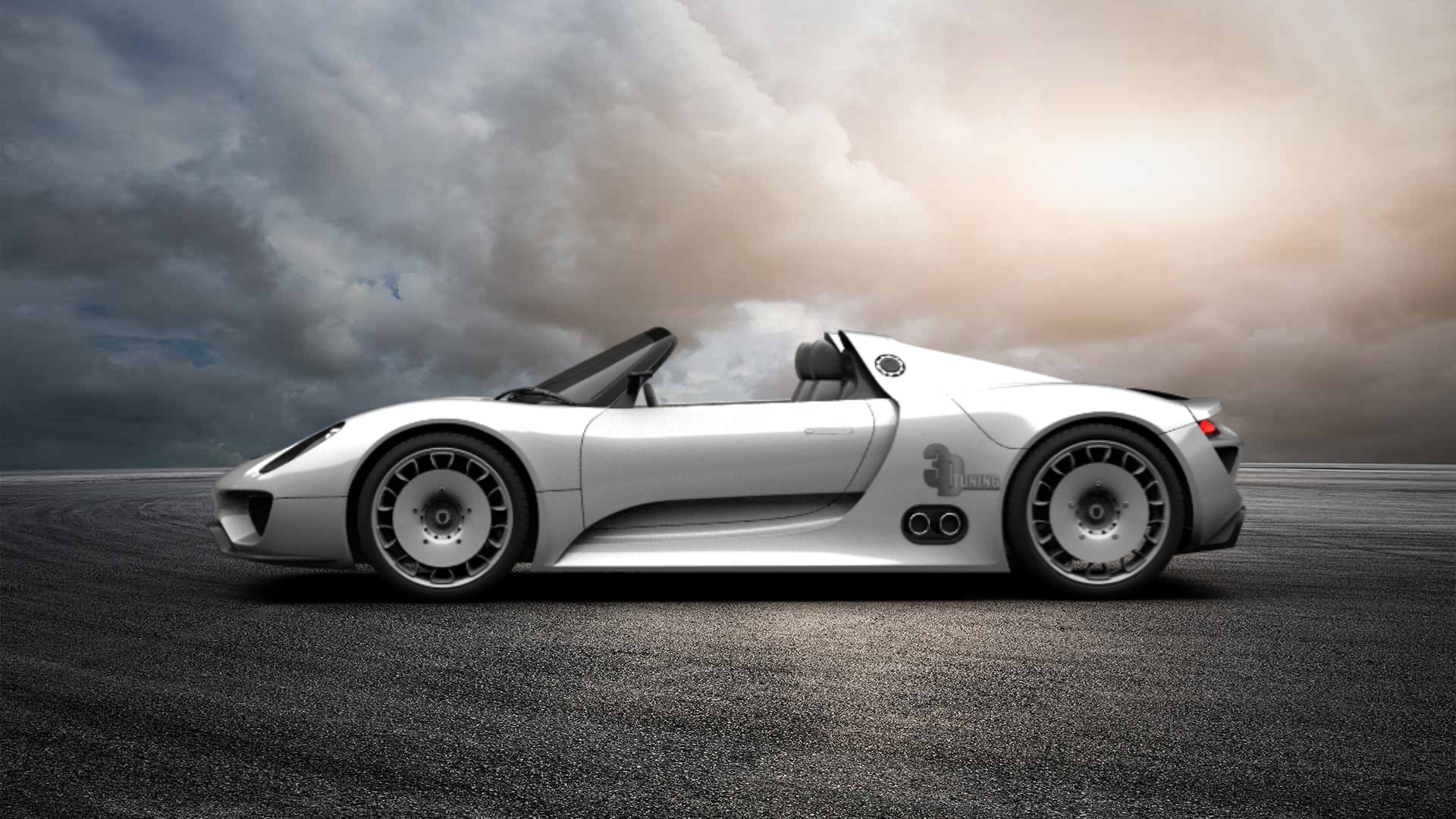 Porsche 918 Roadster 2012 tuning