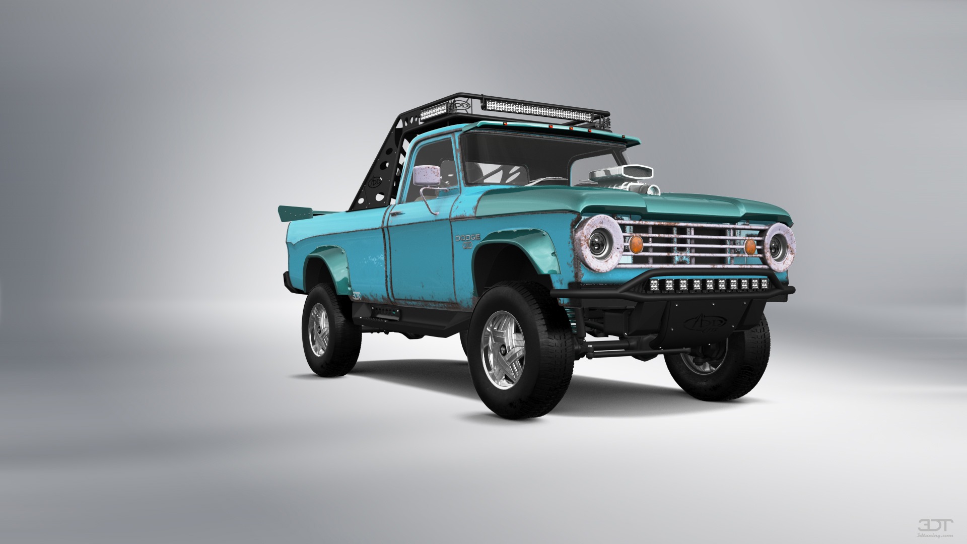 Dodge Power Wagon W200 2 Door pickup truck 1966