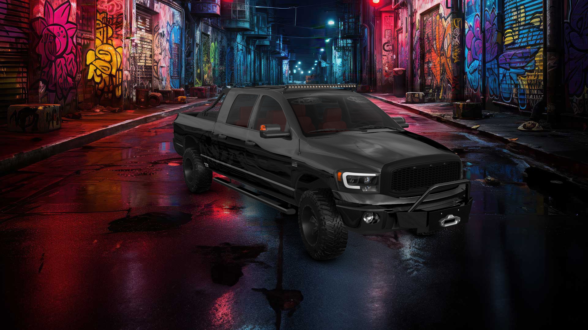 Dodge Ram 2500 4 Door pickup truck 2007 tuning