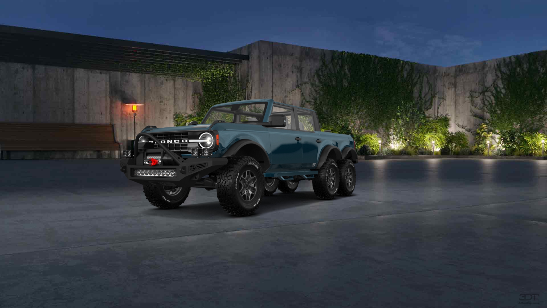 Ford Bronco 6X6 4 Door pickup truck 2021 Images