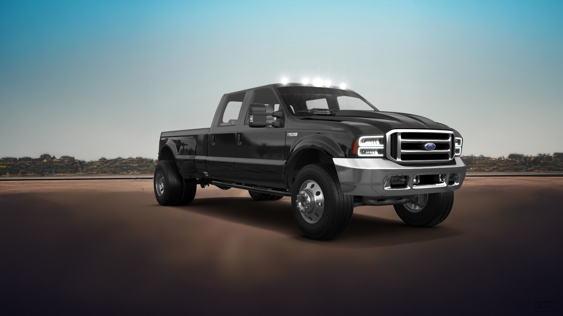 Ford F-350 DRW 4 Door pickup truck 1999 tuning