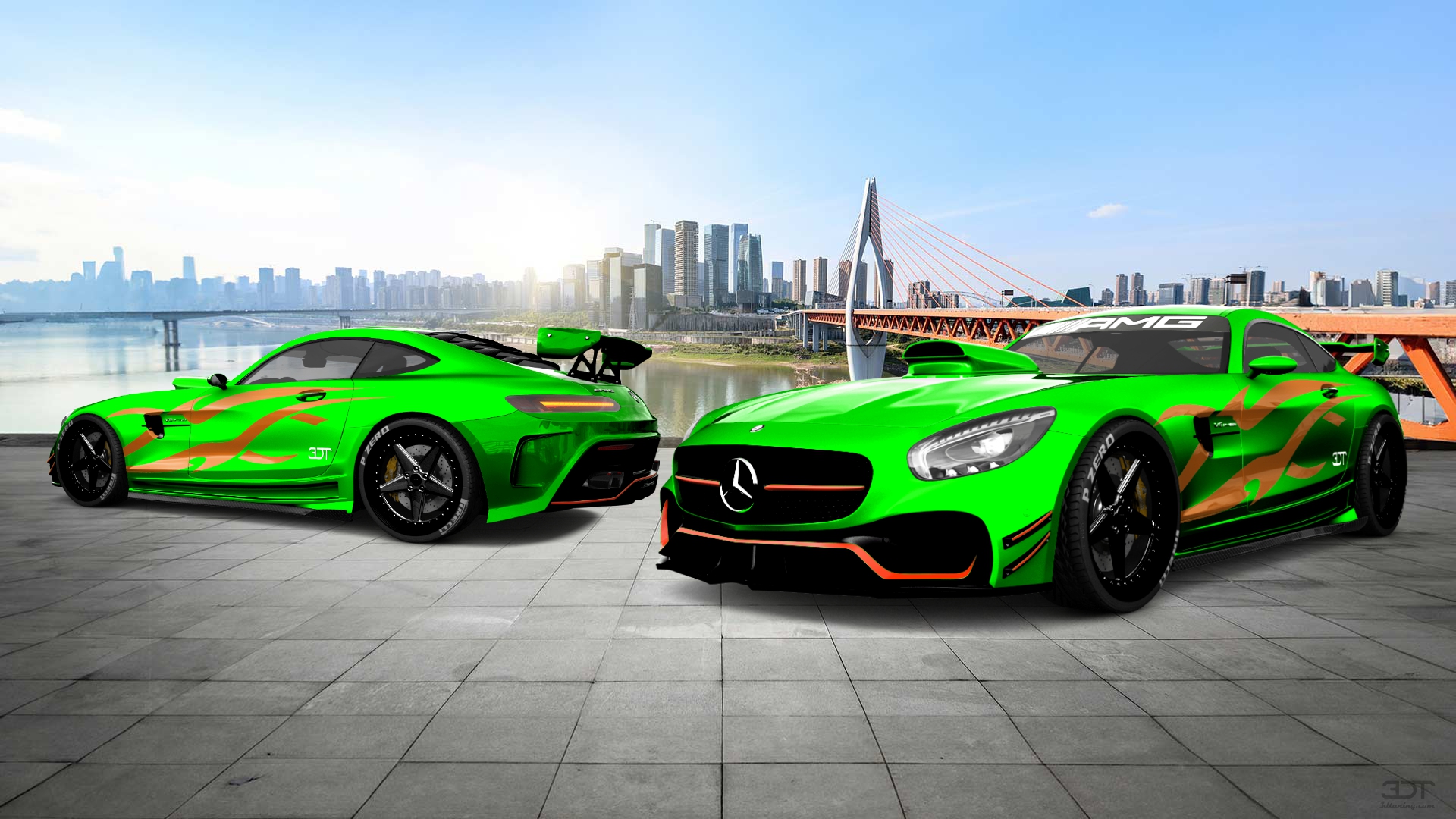 Mercedes AMG GT 2 door fastback coupe 2016