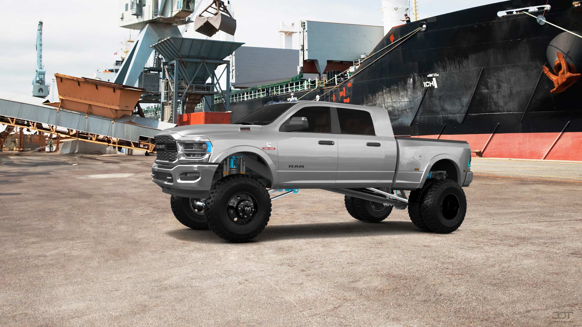 Dodge Ram 3500 4 Door pickup truck 2020 tuning