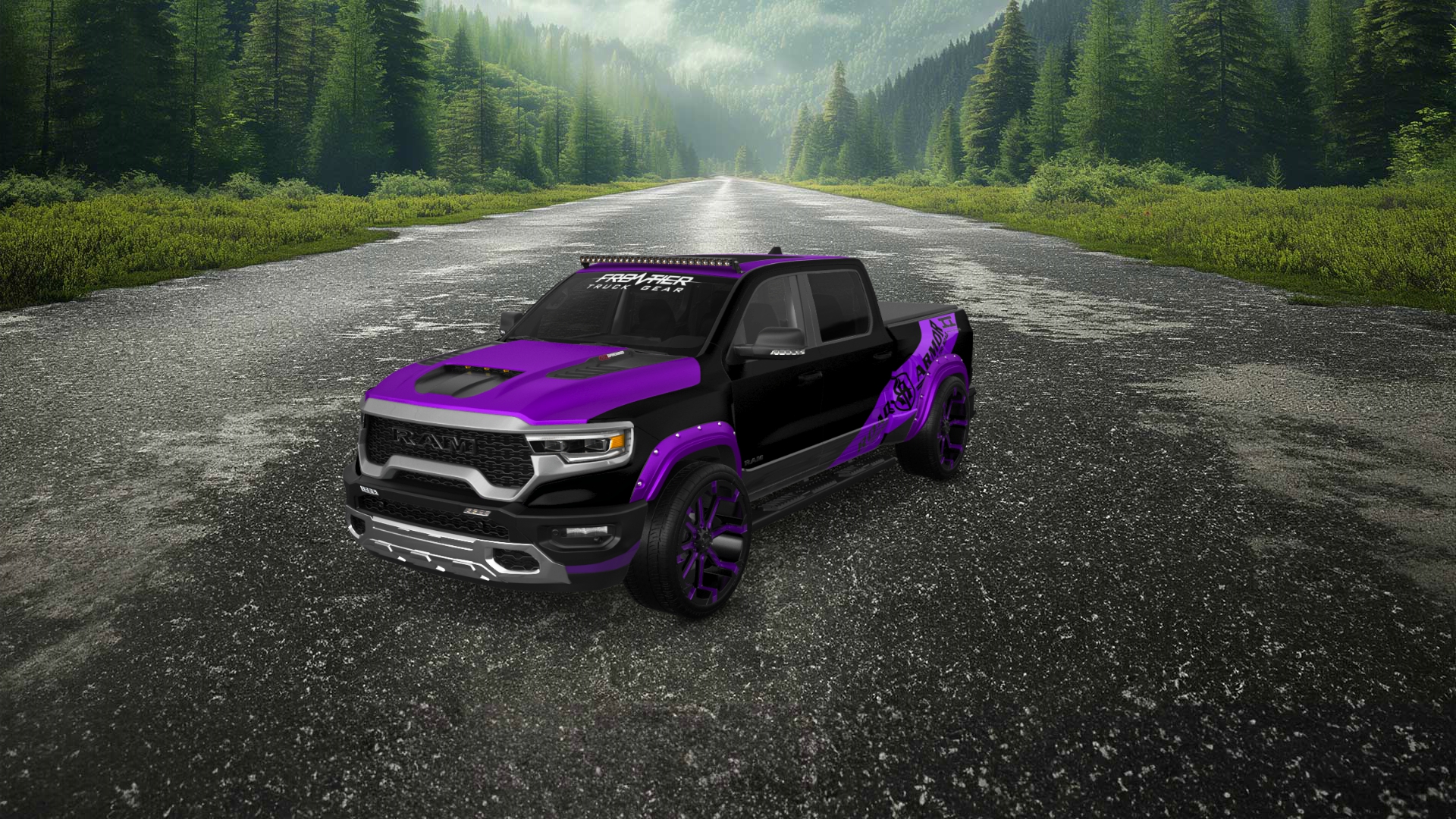 Dodge Ram 1500 TRX 4 Door pickup truck 2021 tuning