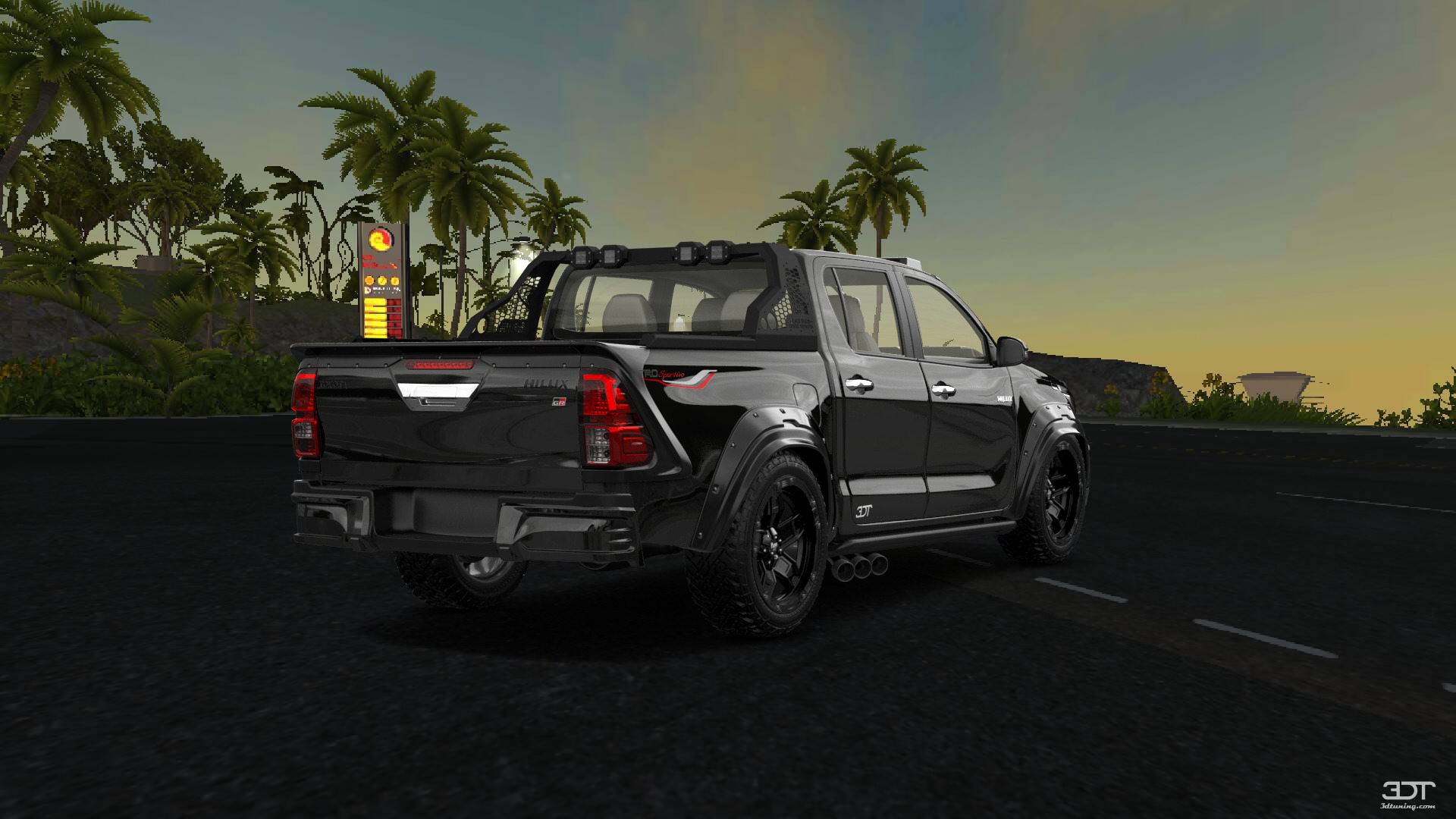 Toyota Hilux Double Cab 4 Door pickup truck 2015 tuning