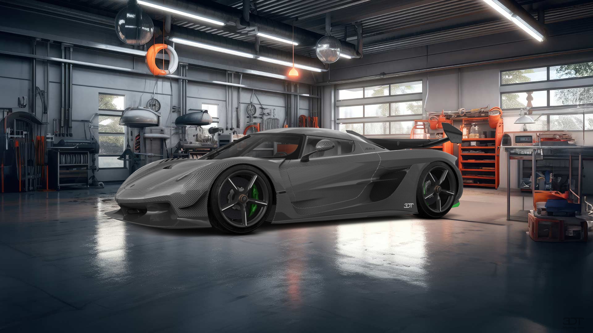 Koenigsegg Jesko 2 door targa top 2020 tuning