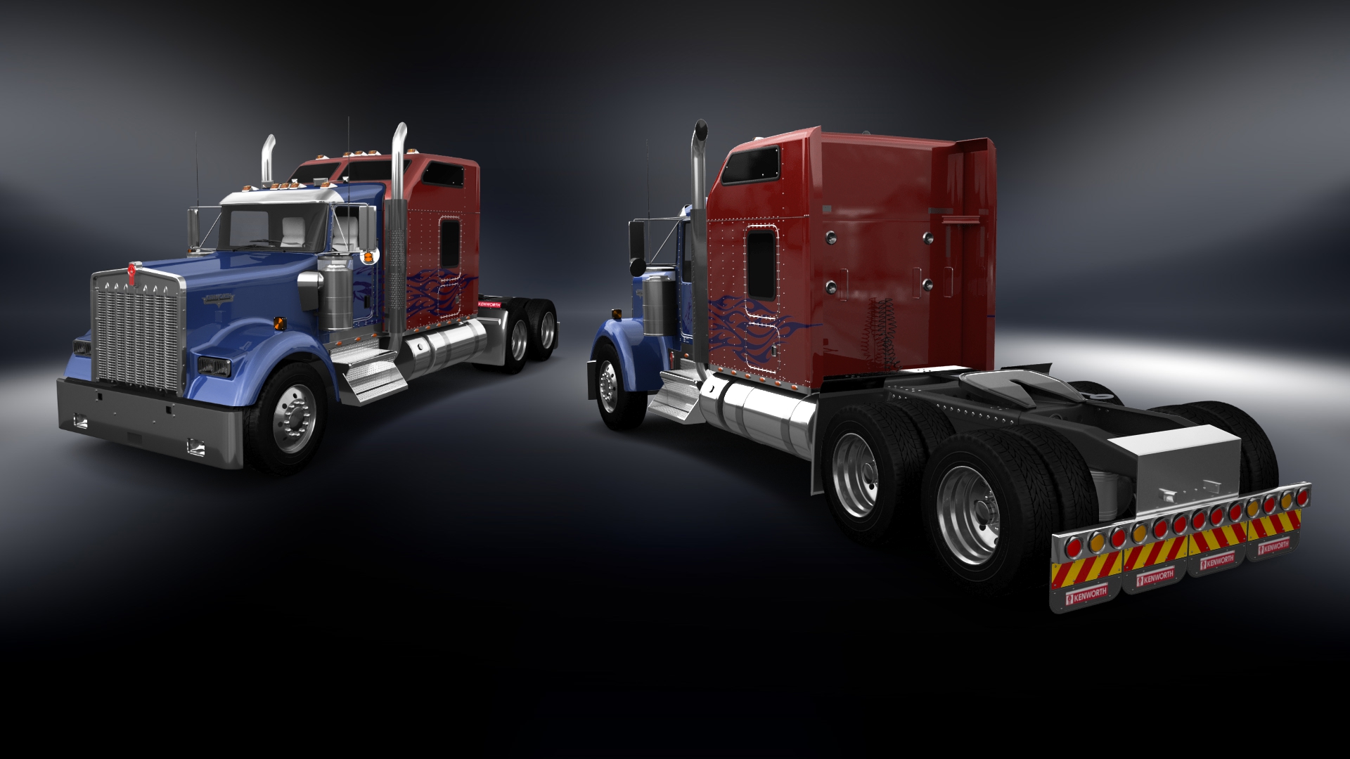 Kenworth W900 Sleeper Cab Truck 2015