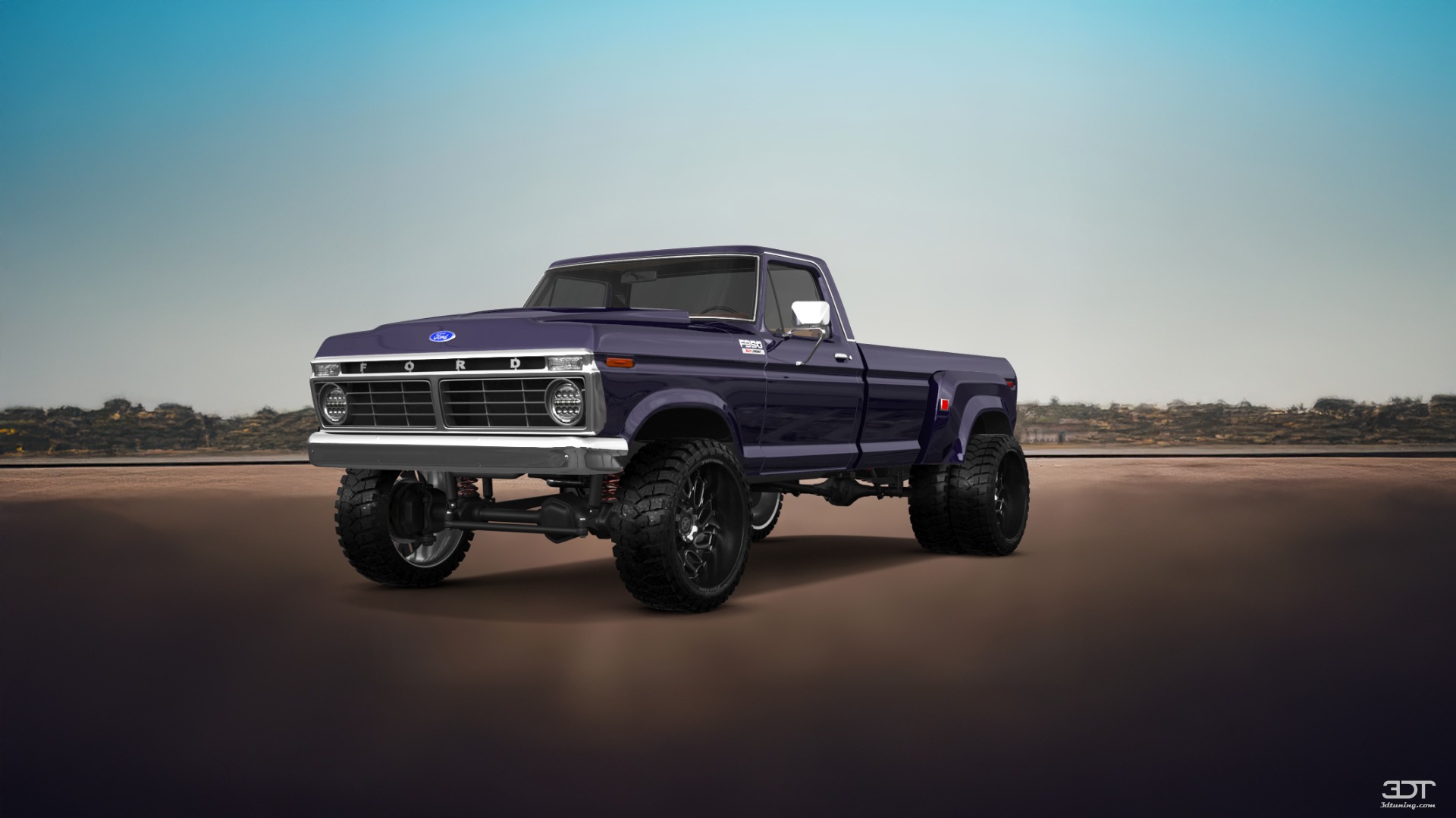 Ford F-350 Dually 2 Door pickup truck 1974