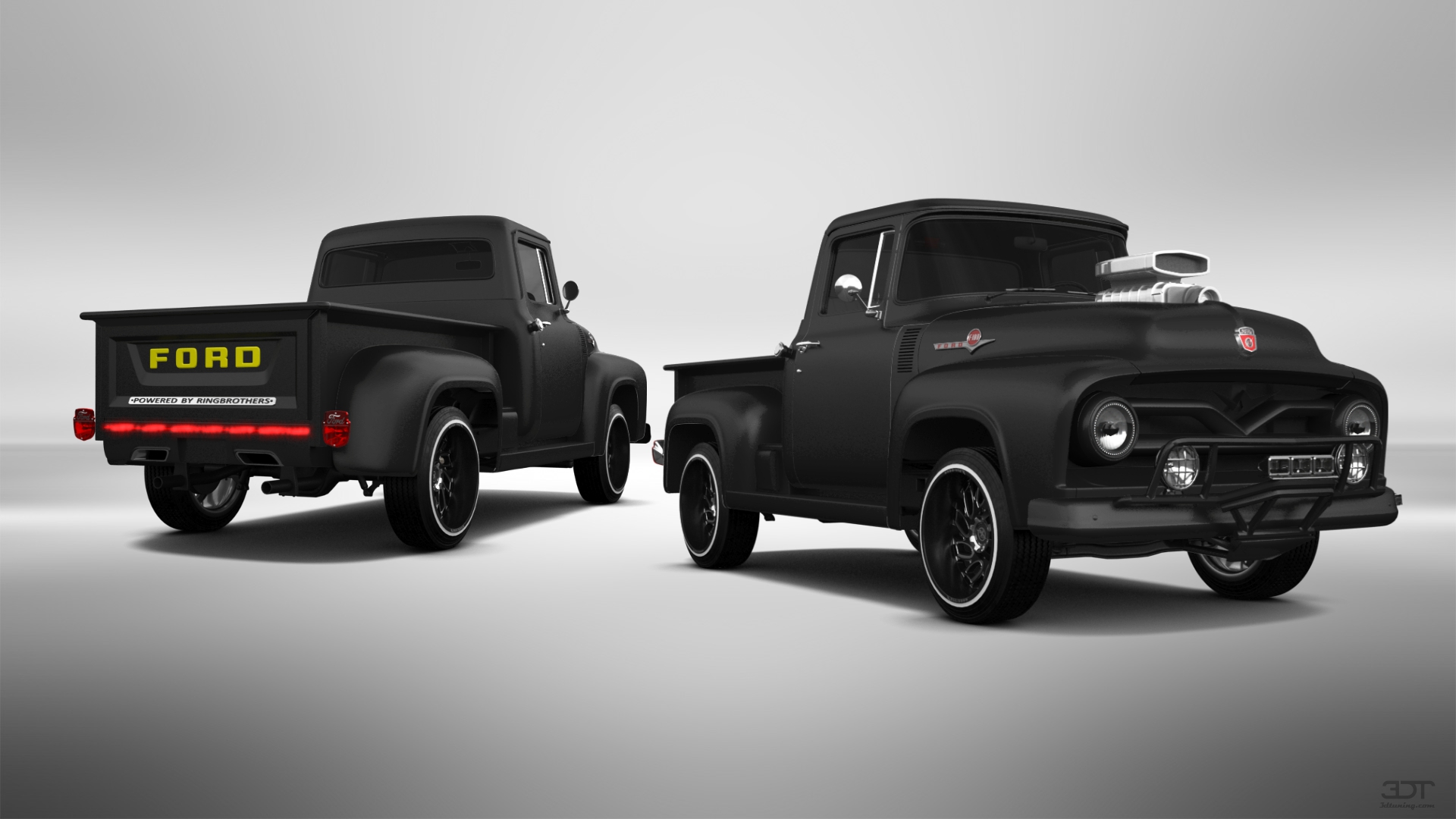 Ford F-100 2 Door truck 1956 tuning