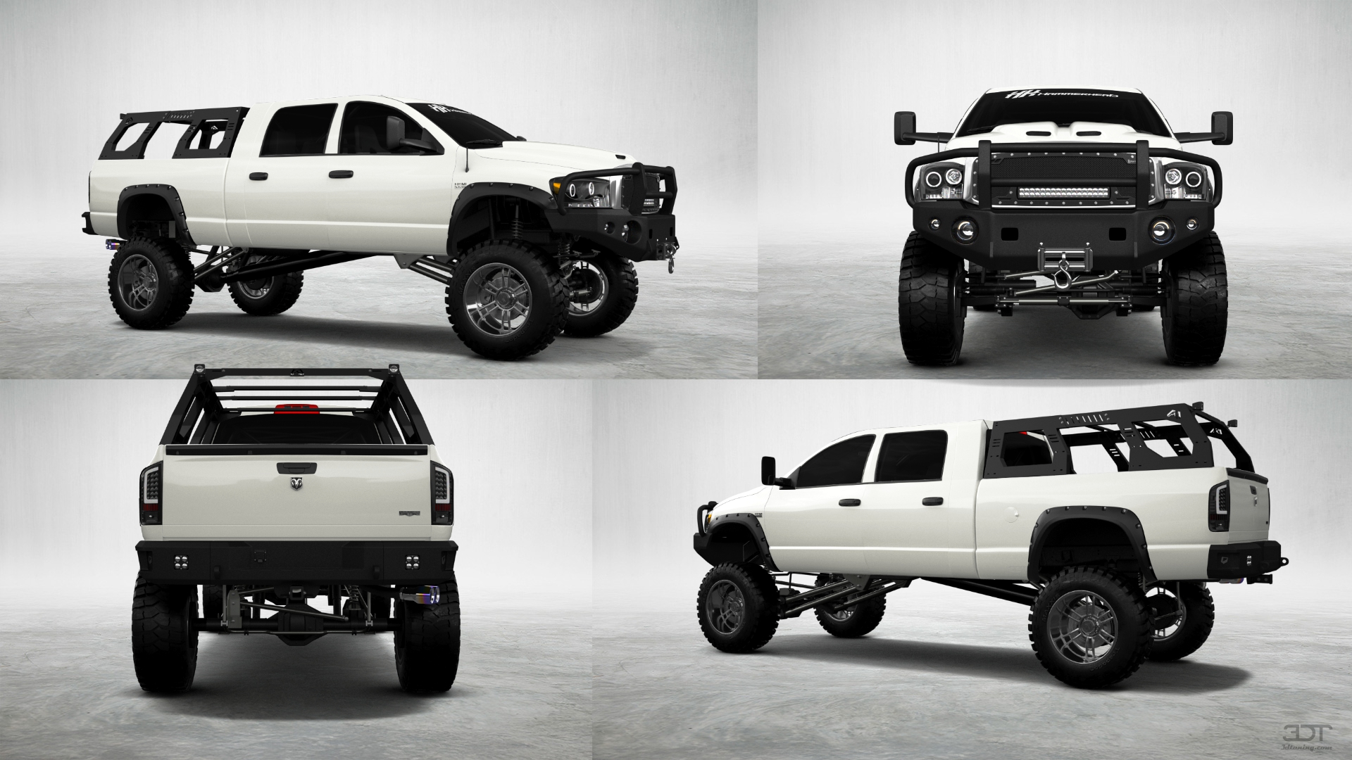 Dodge Ram 2500 4 Door pickup truck 2007 tuning