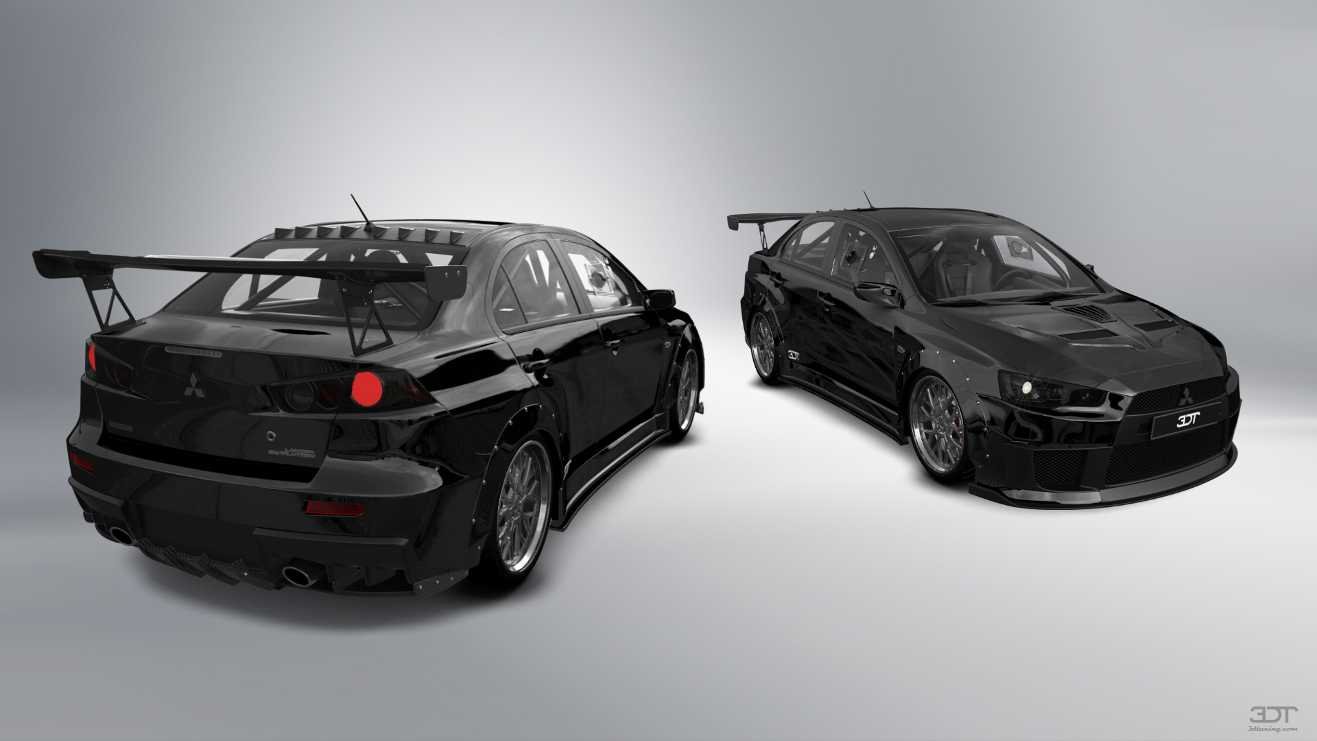 Mitsubishi Lancer Evolution X 2008 — com Tops, Trunk Lid