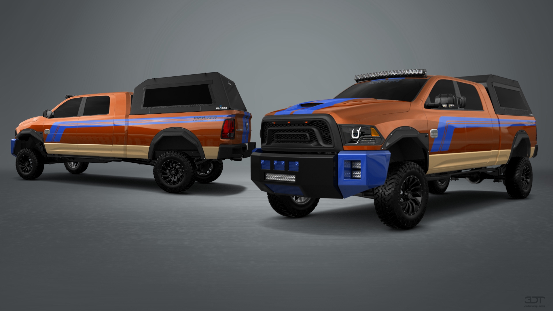 Dodge Ram 2500 Mega Cab 6.4 ft box 4 Door pickup truck 2010 tuning