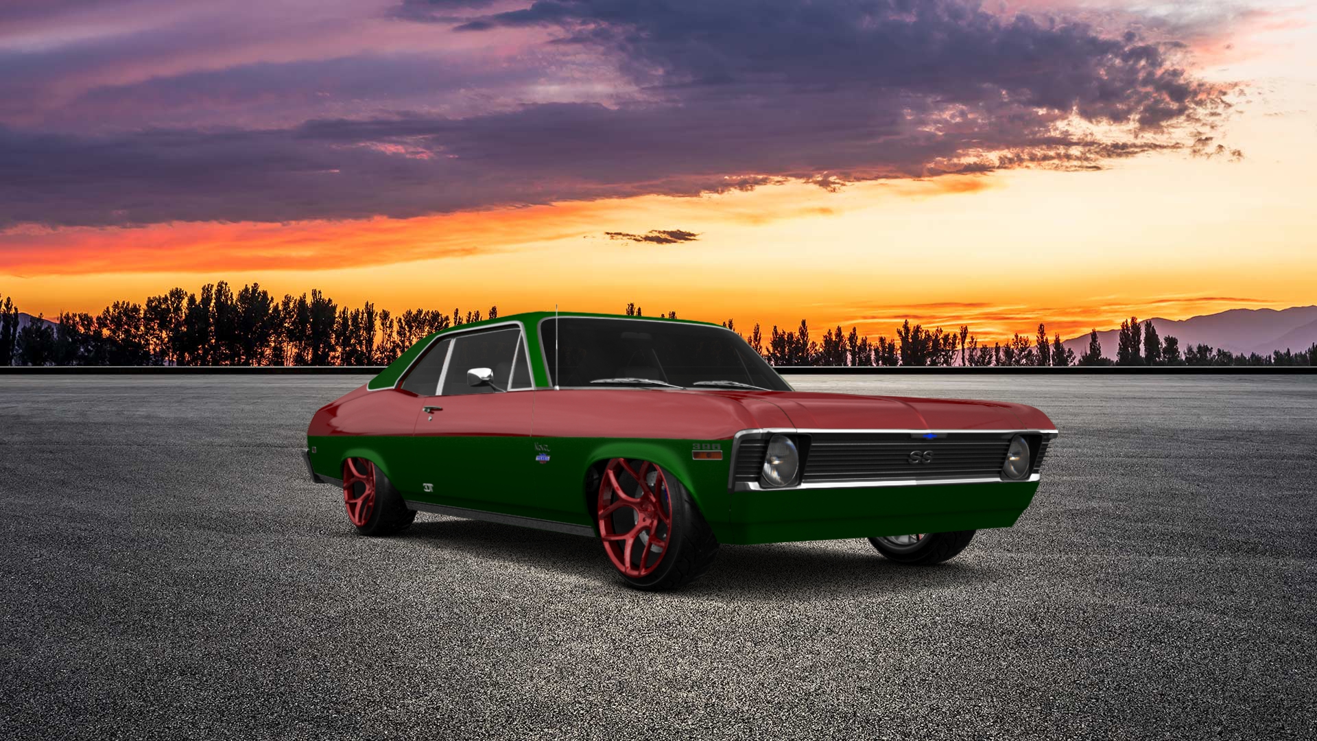 Chevrolet Chevy II Nova 2 Door Coupe 1968