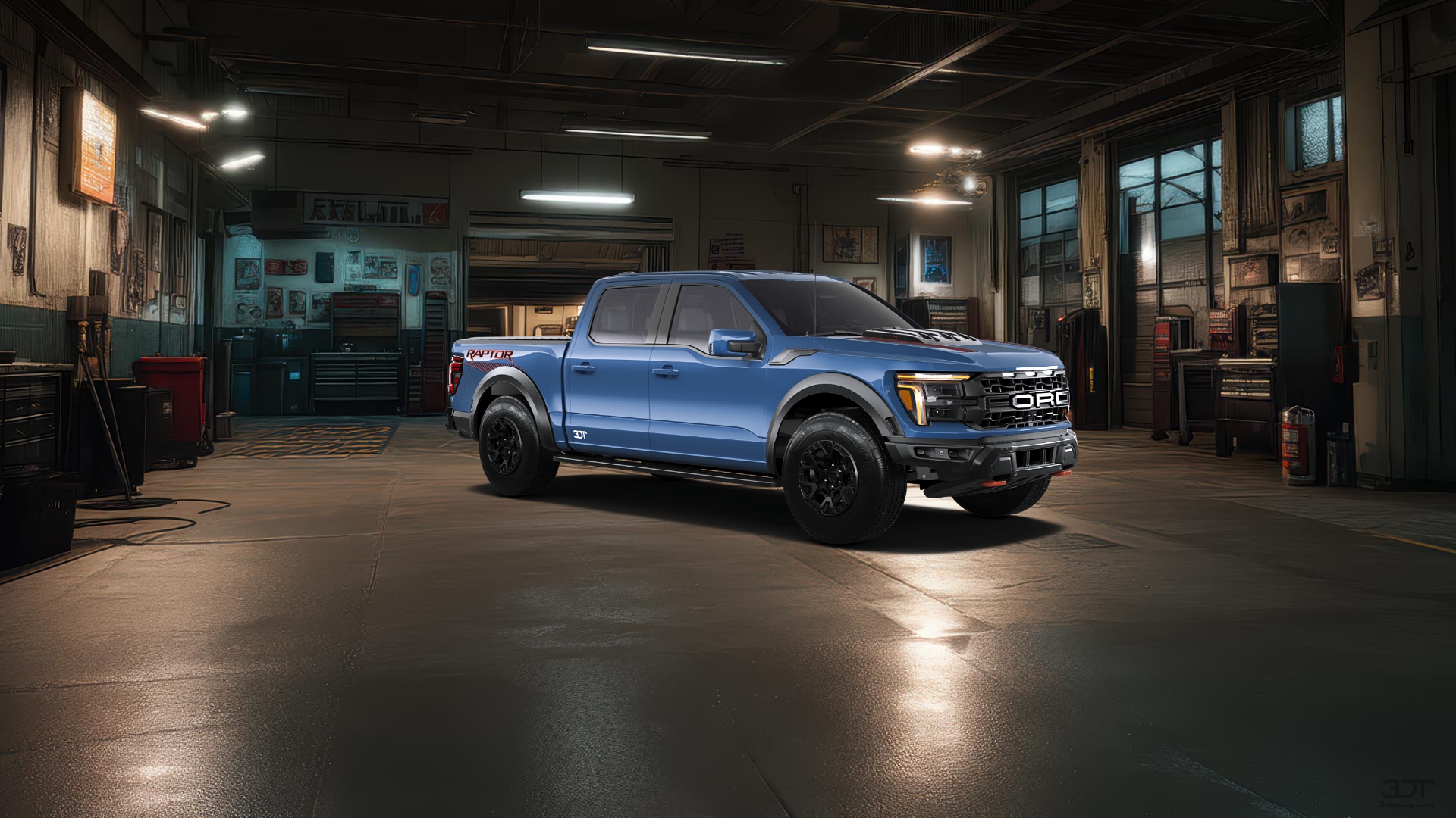 Ford F-150 Raptor 4 Door pickup truck 2024 tuning