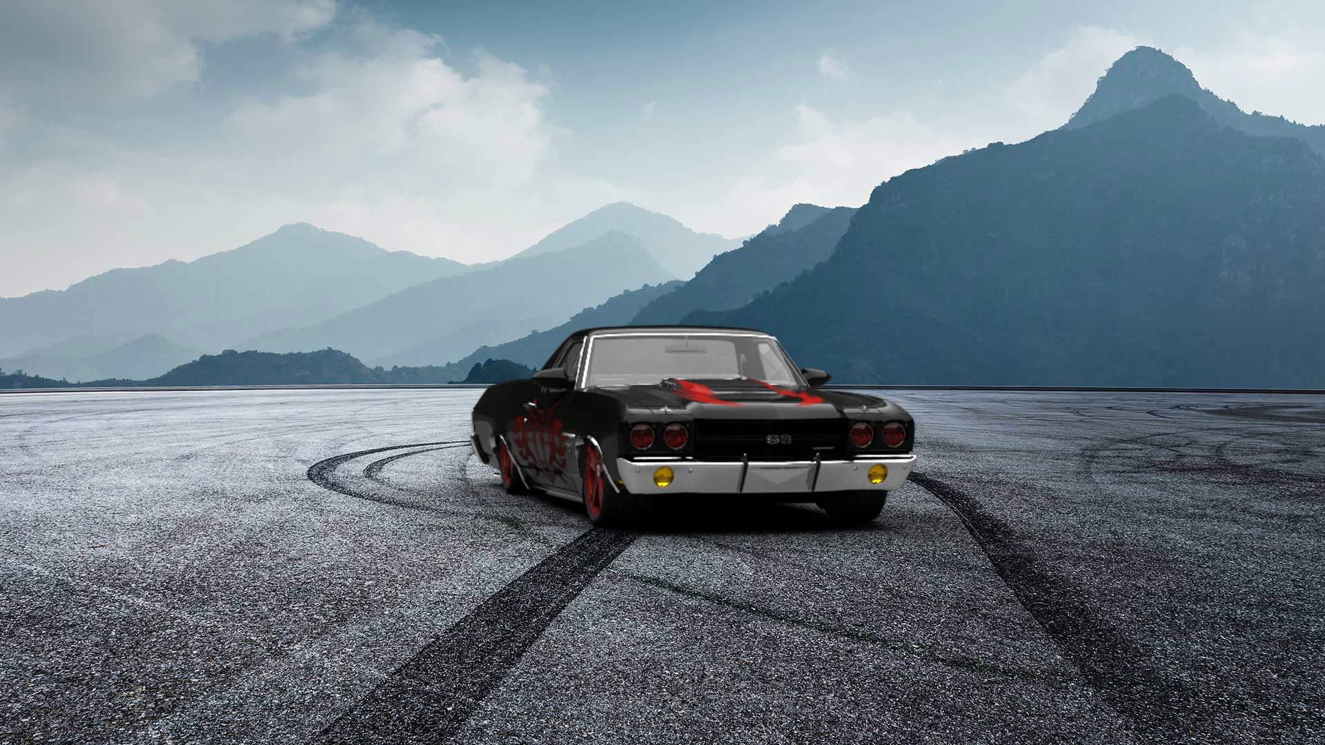Chevrolet El Camino SS-454 Coupe 1970 tuning