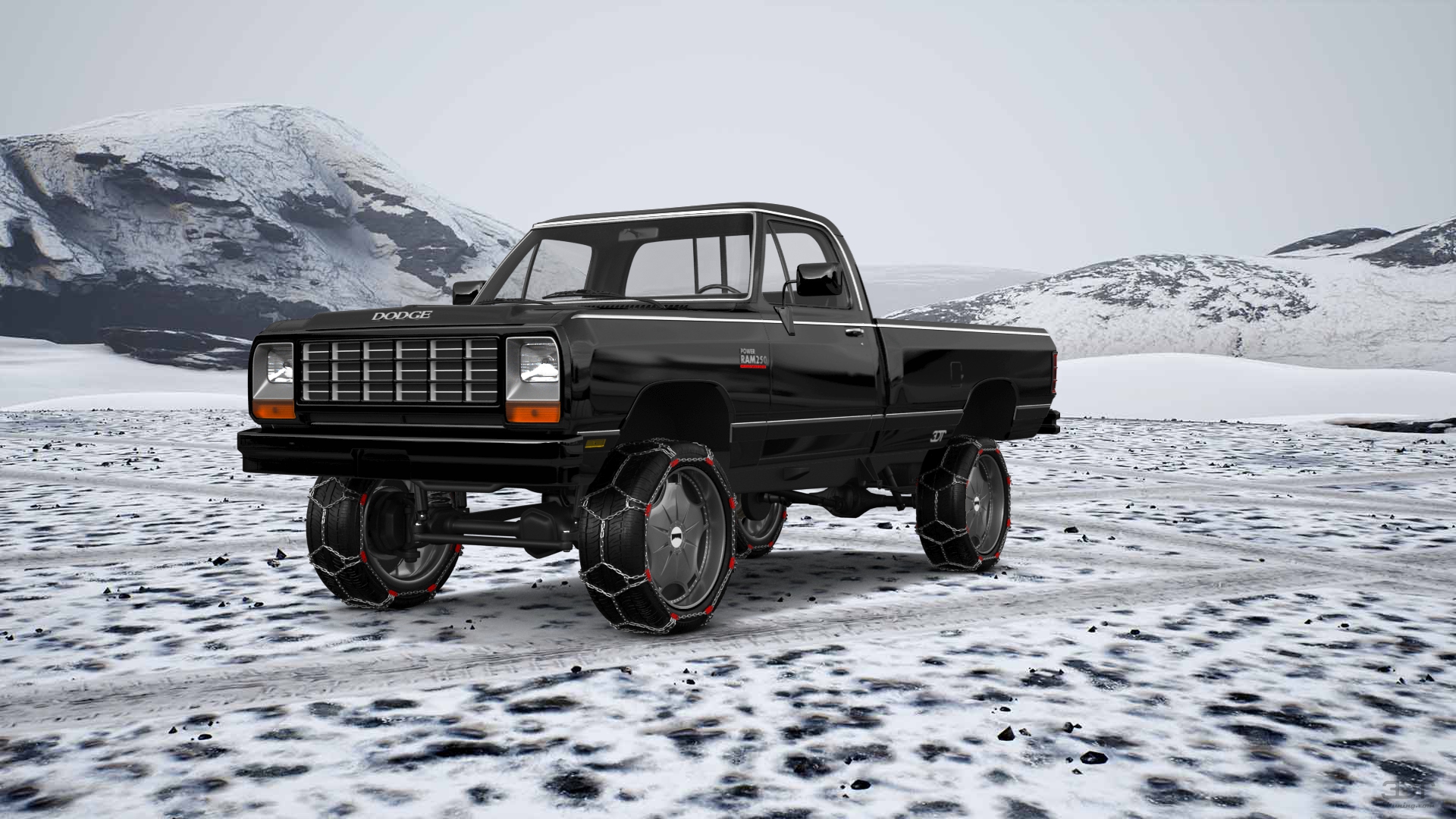Dodge Ram 250 Regular Cab 2 Door pickup truck 1983